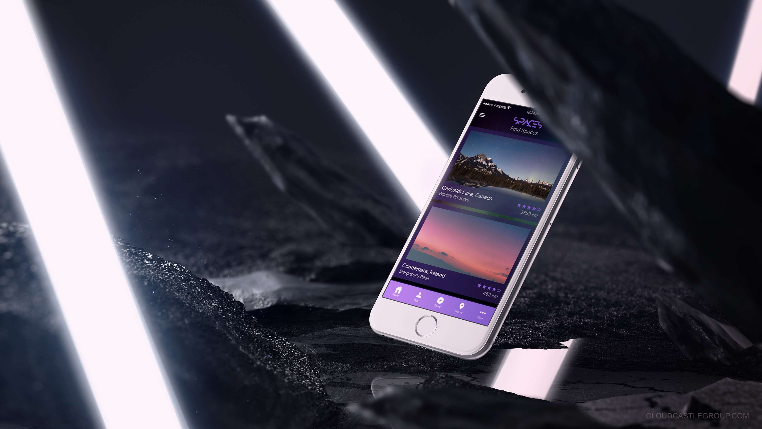 SPACES – UX/UI Design by Tabitha Swanson