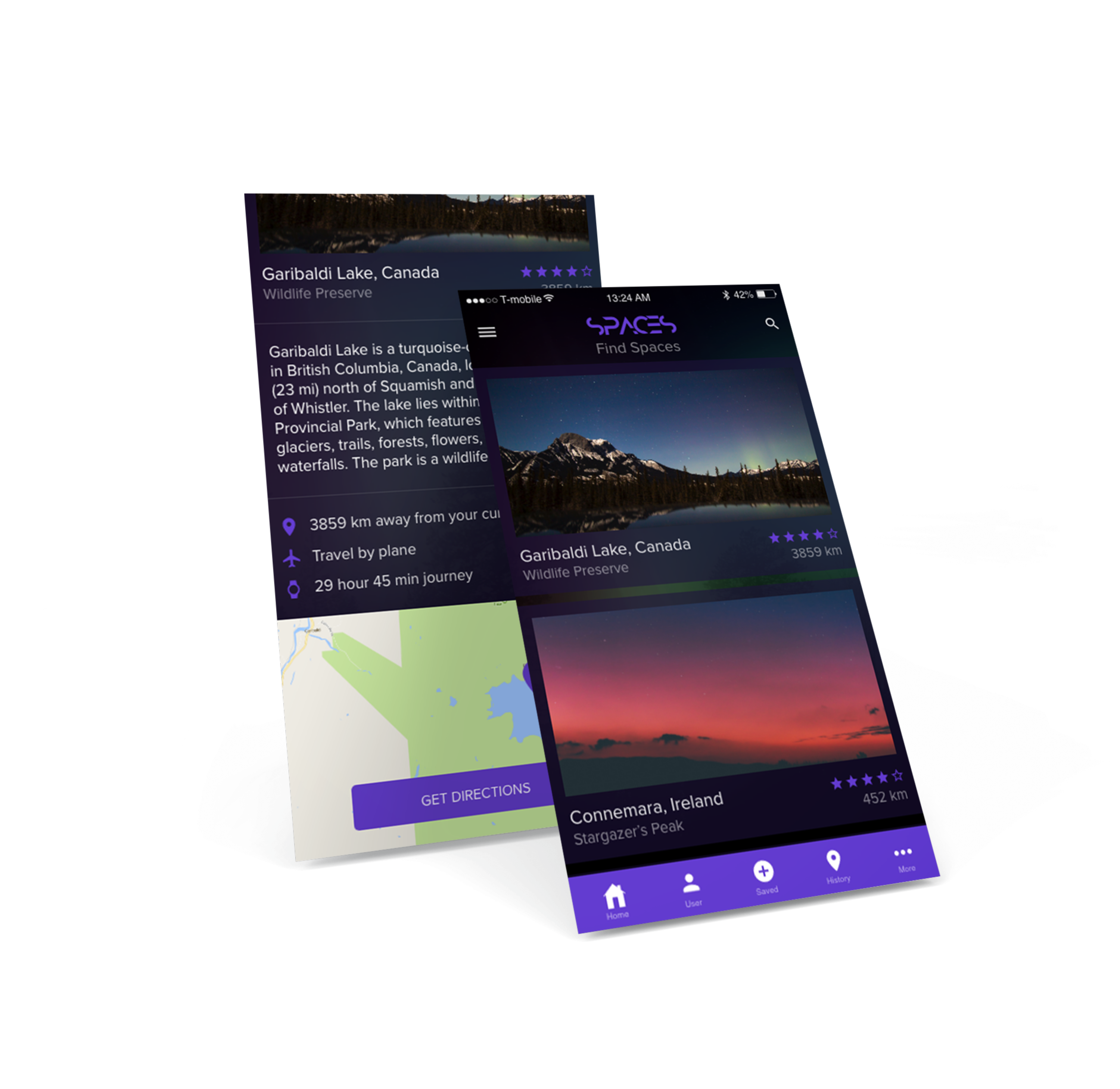 SPACES – UX/UI Design by Tabitha Swanson
