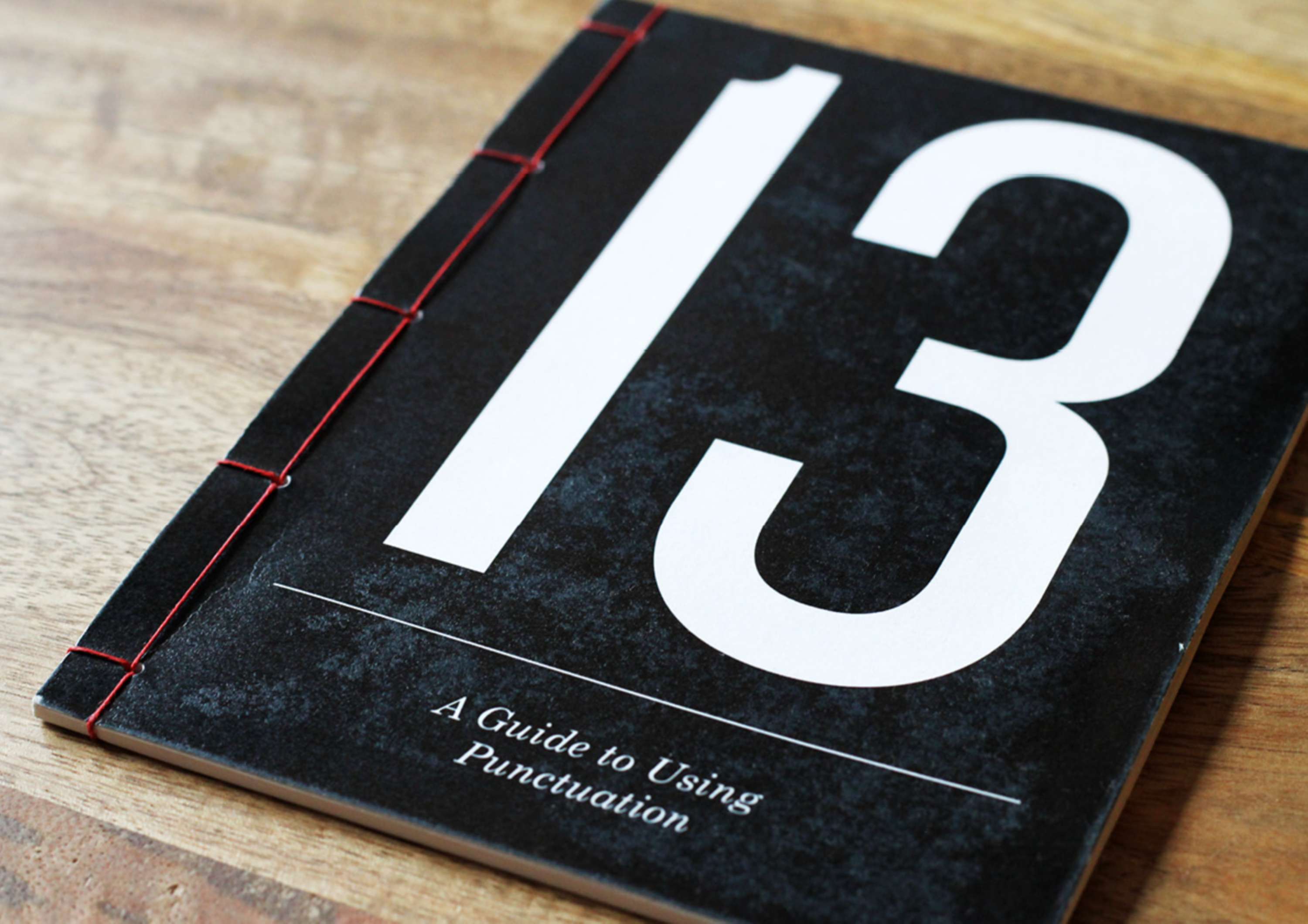 13: A Guide to Using Punctuation by Tom Lewis