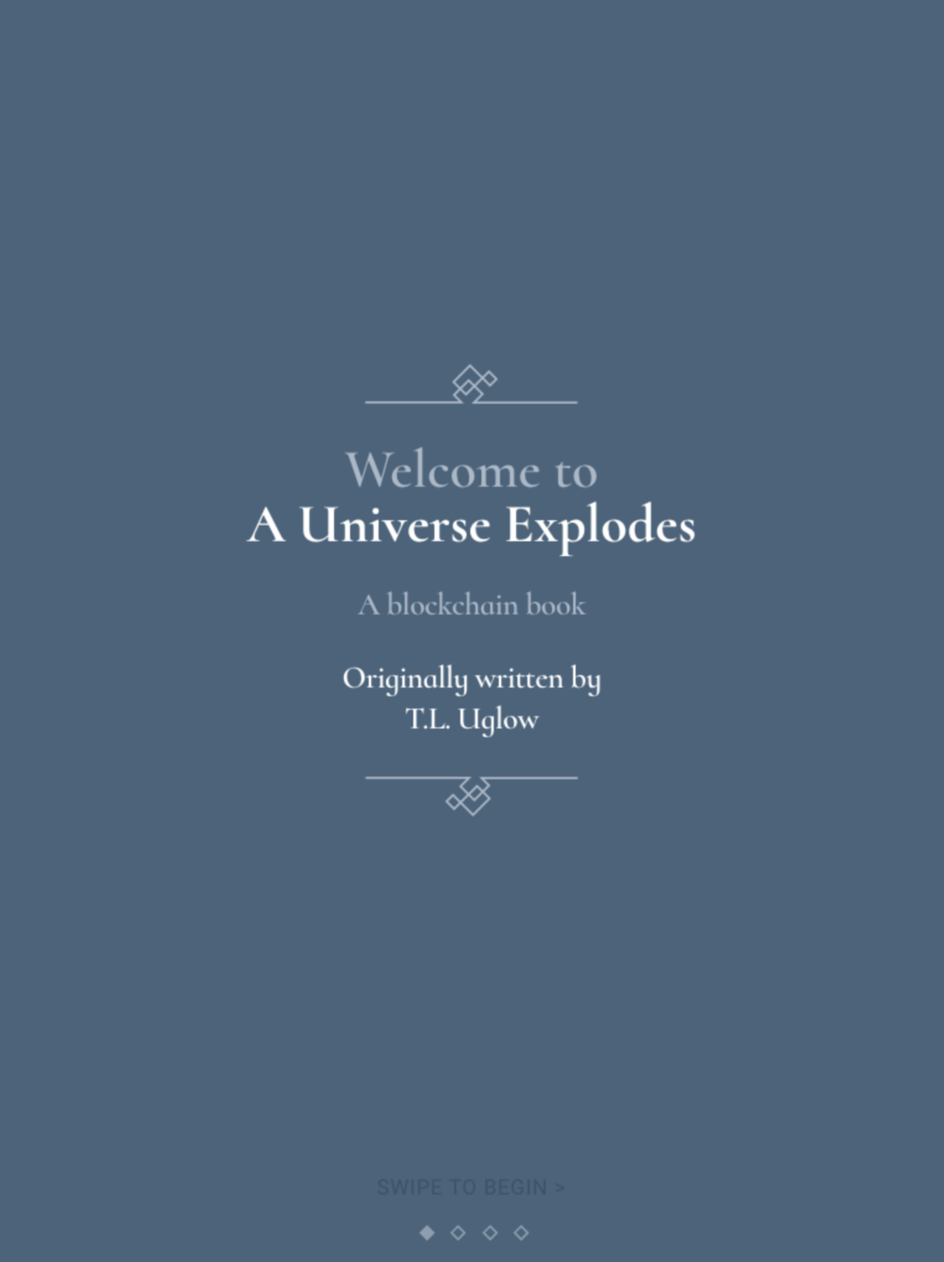 A Universe Explodes by Tea Uglow