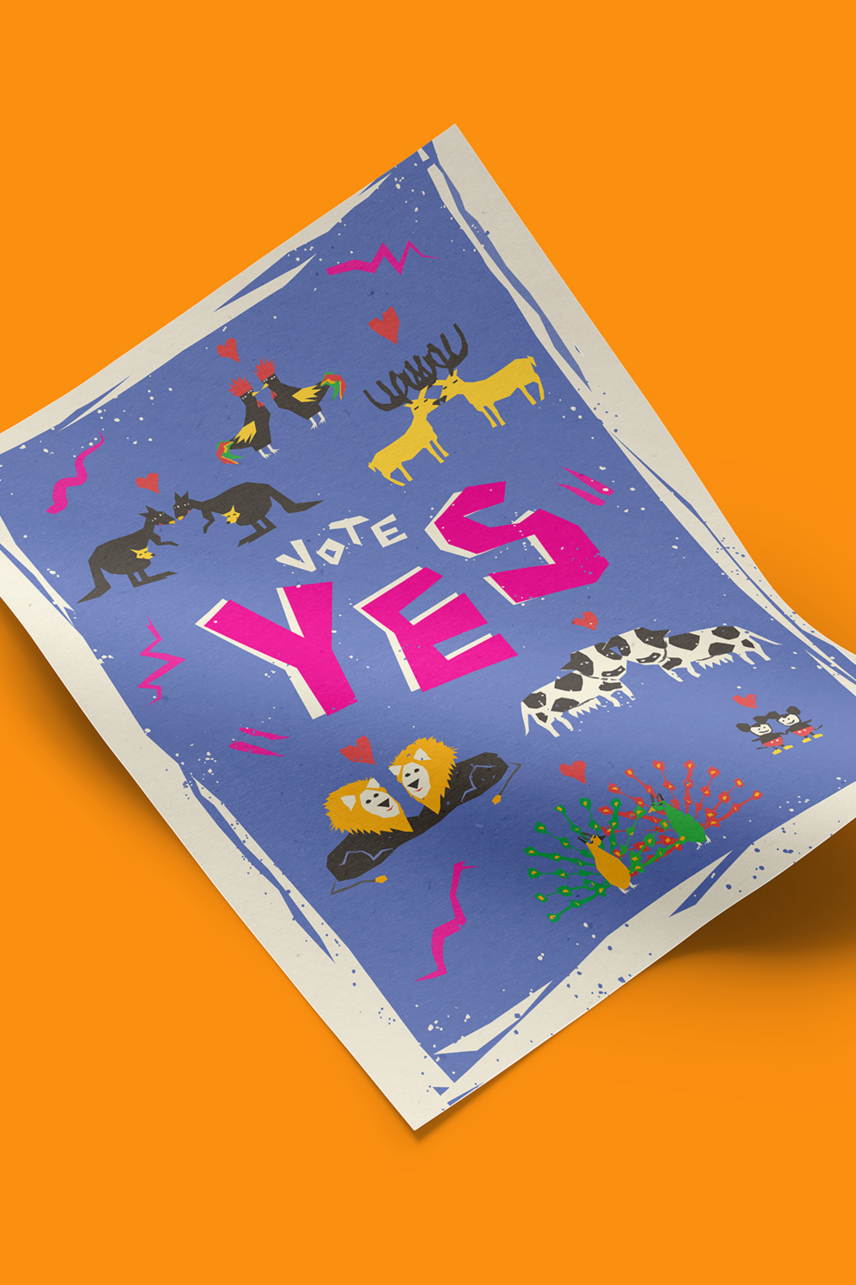 Vote Yes by Mickey Shu-Ting Chan