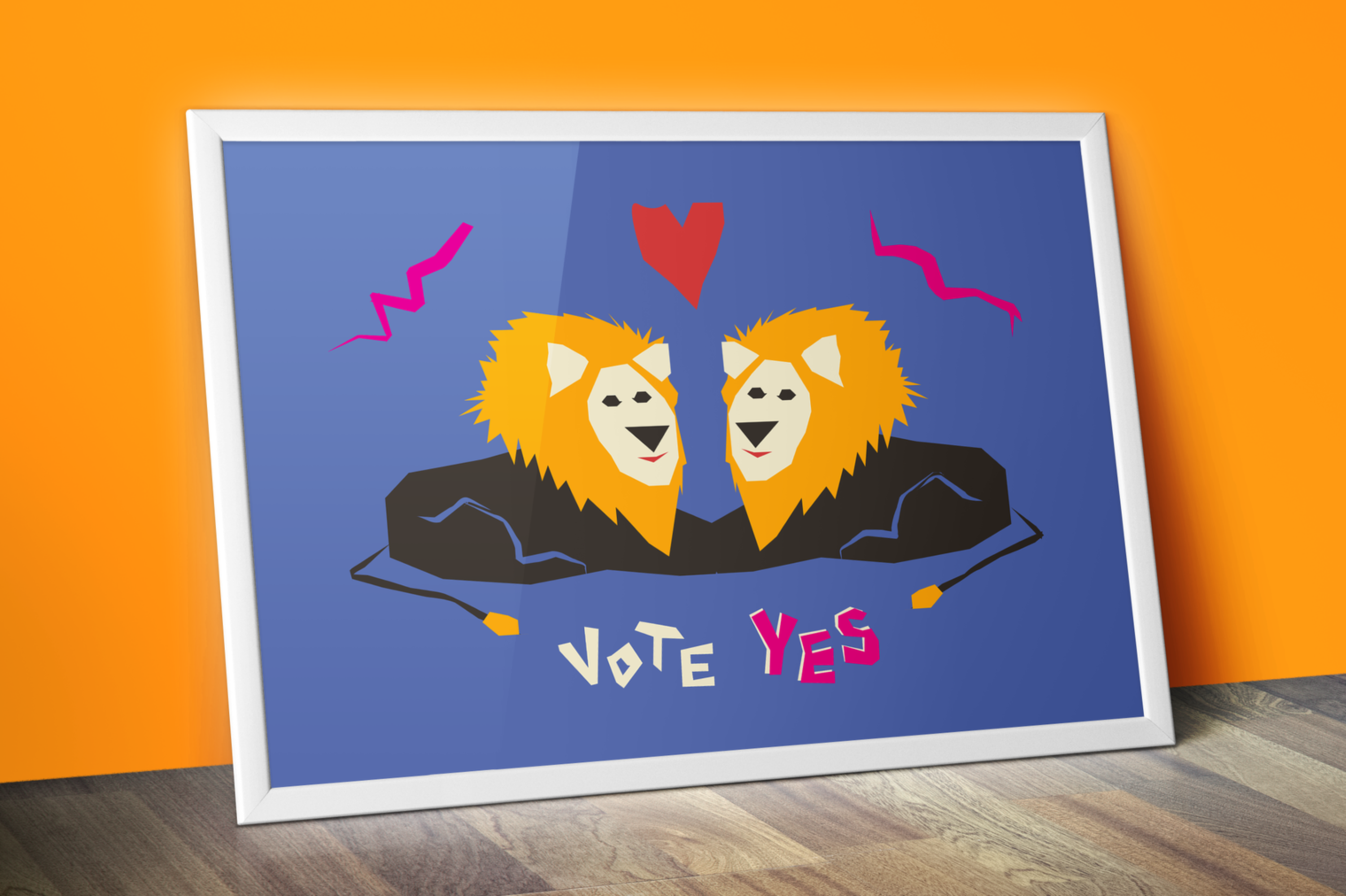 Vote Yes by Mickey Shu-Ting Chan