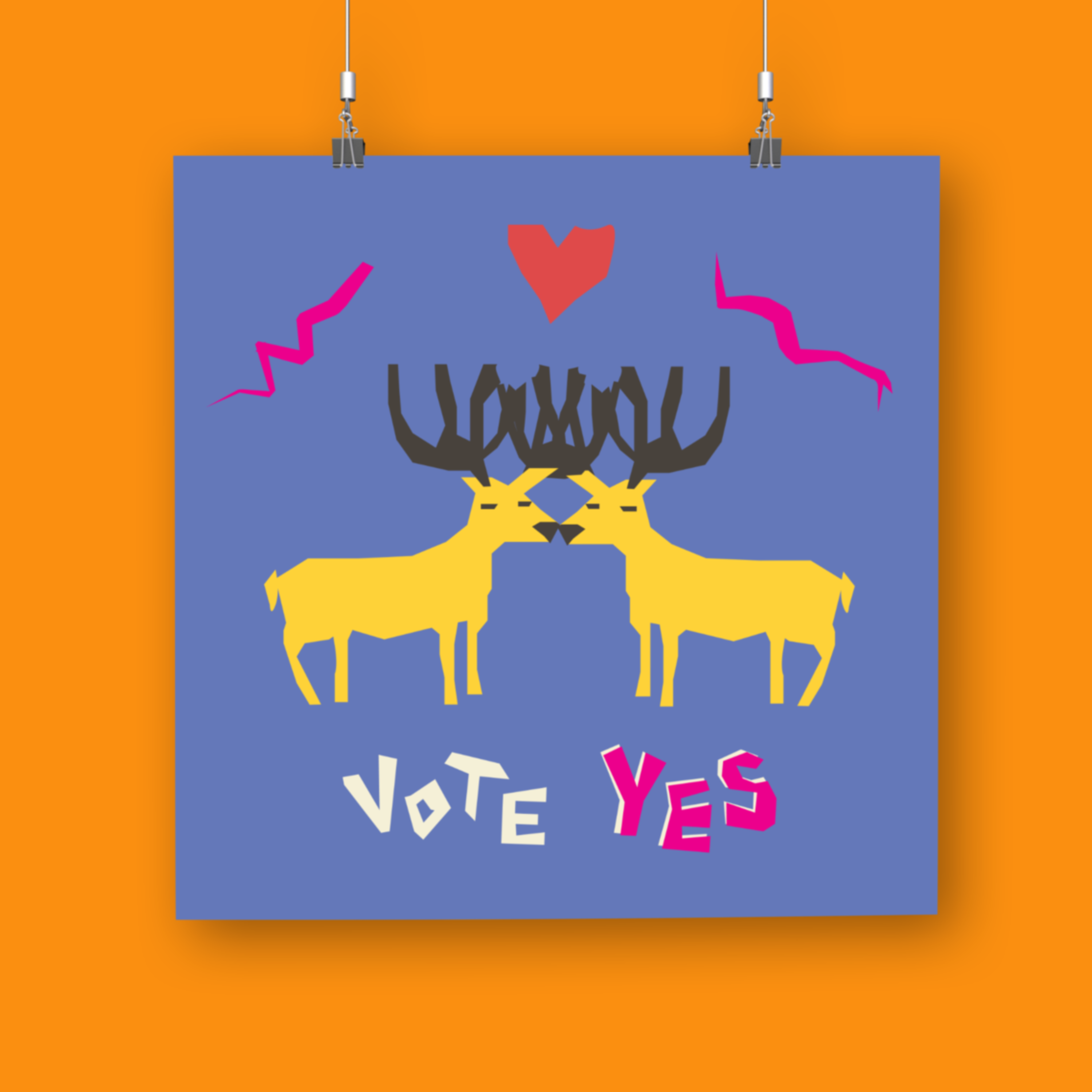 Vote Yes by Mickey Shu-Ting Chan