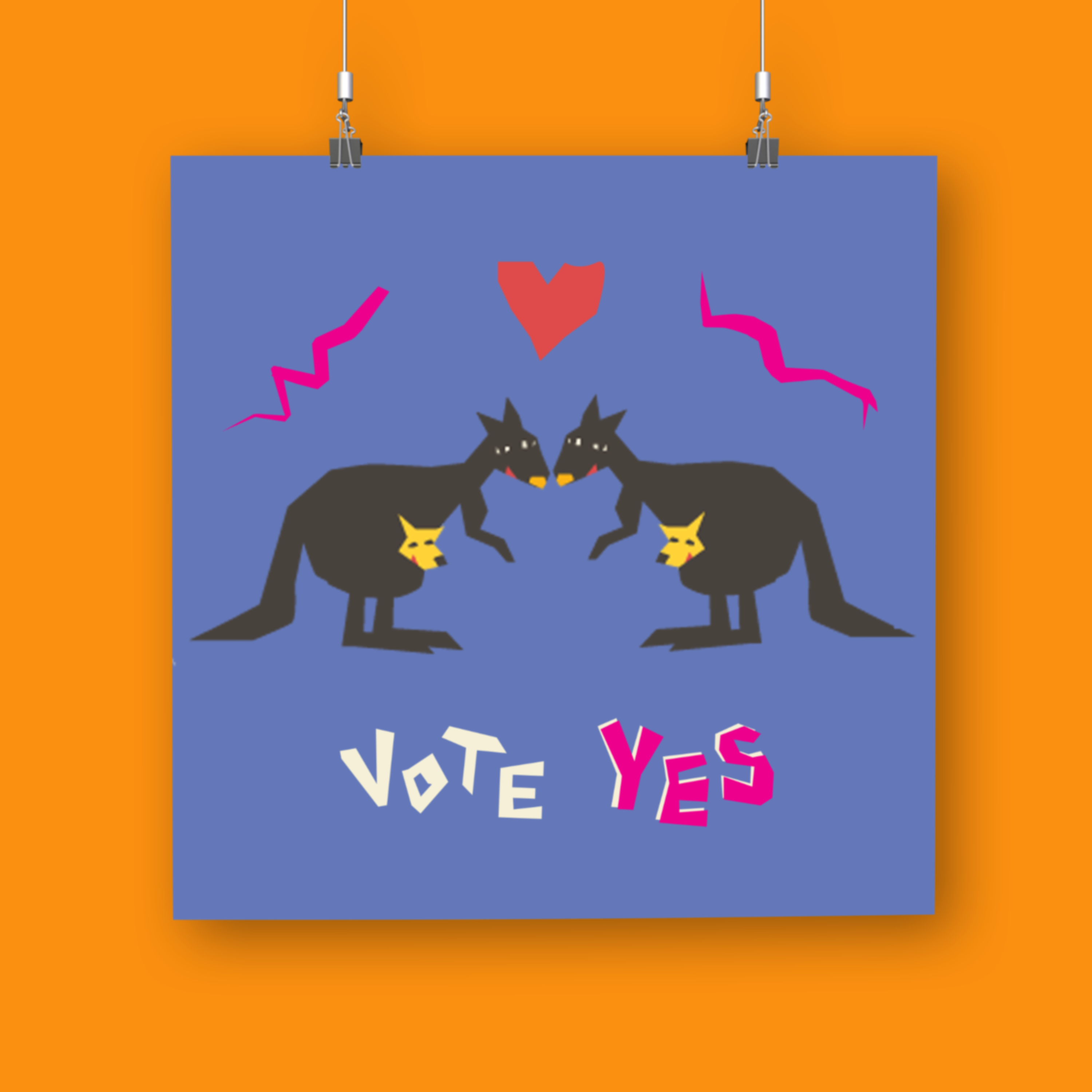 Vote Yes by Mickey Shu-Ting Chan