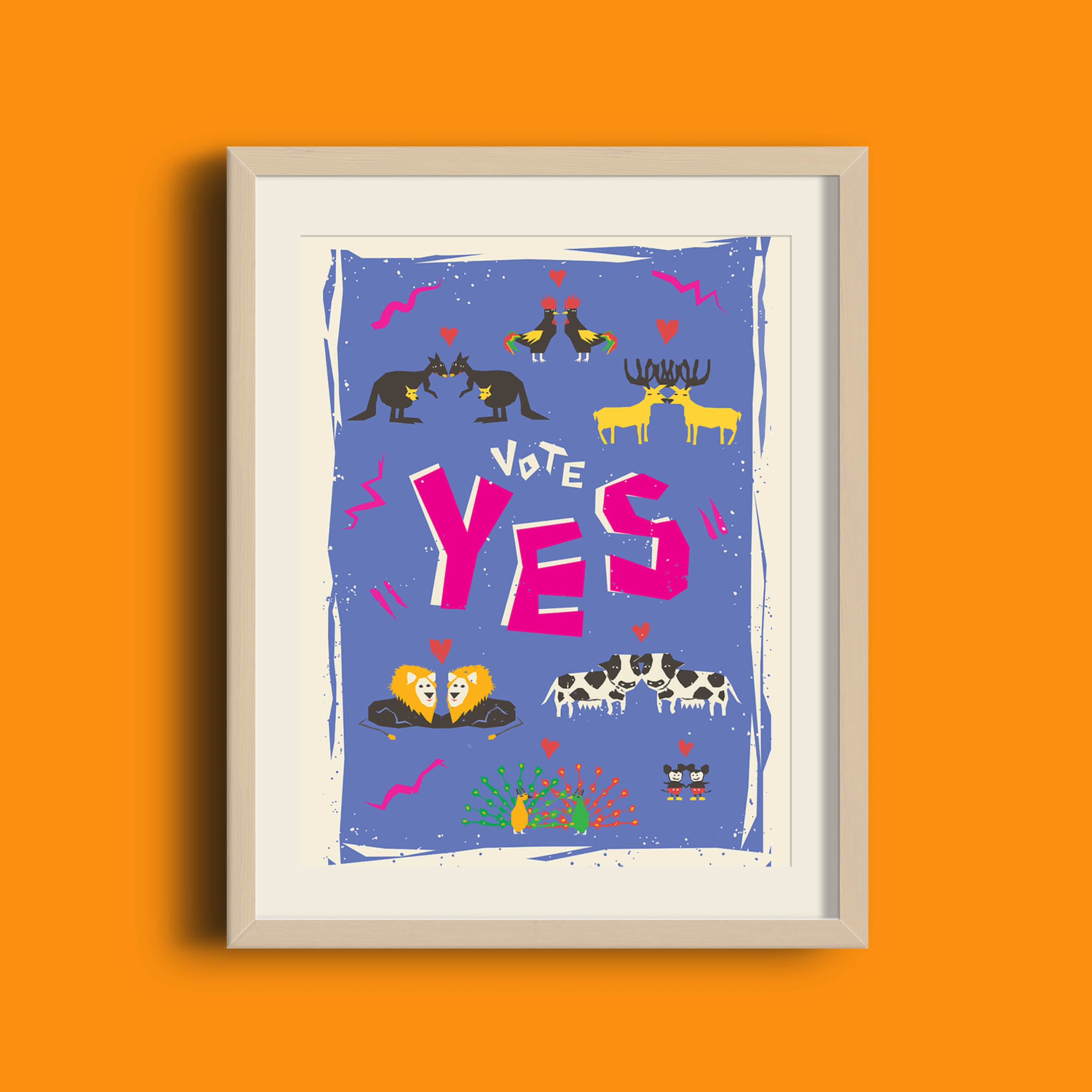 Vote Yes by Mickey Shu-Ting Chan