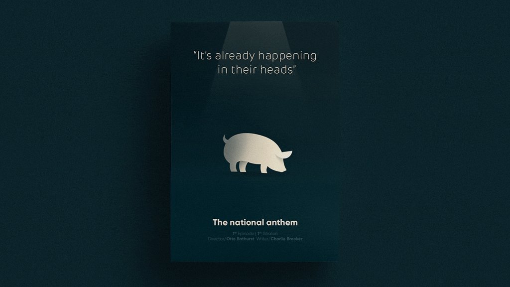black mirror animated posters