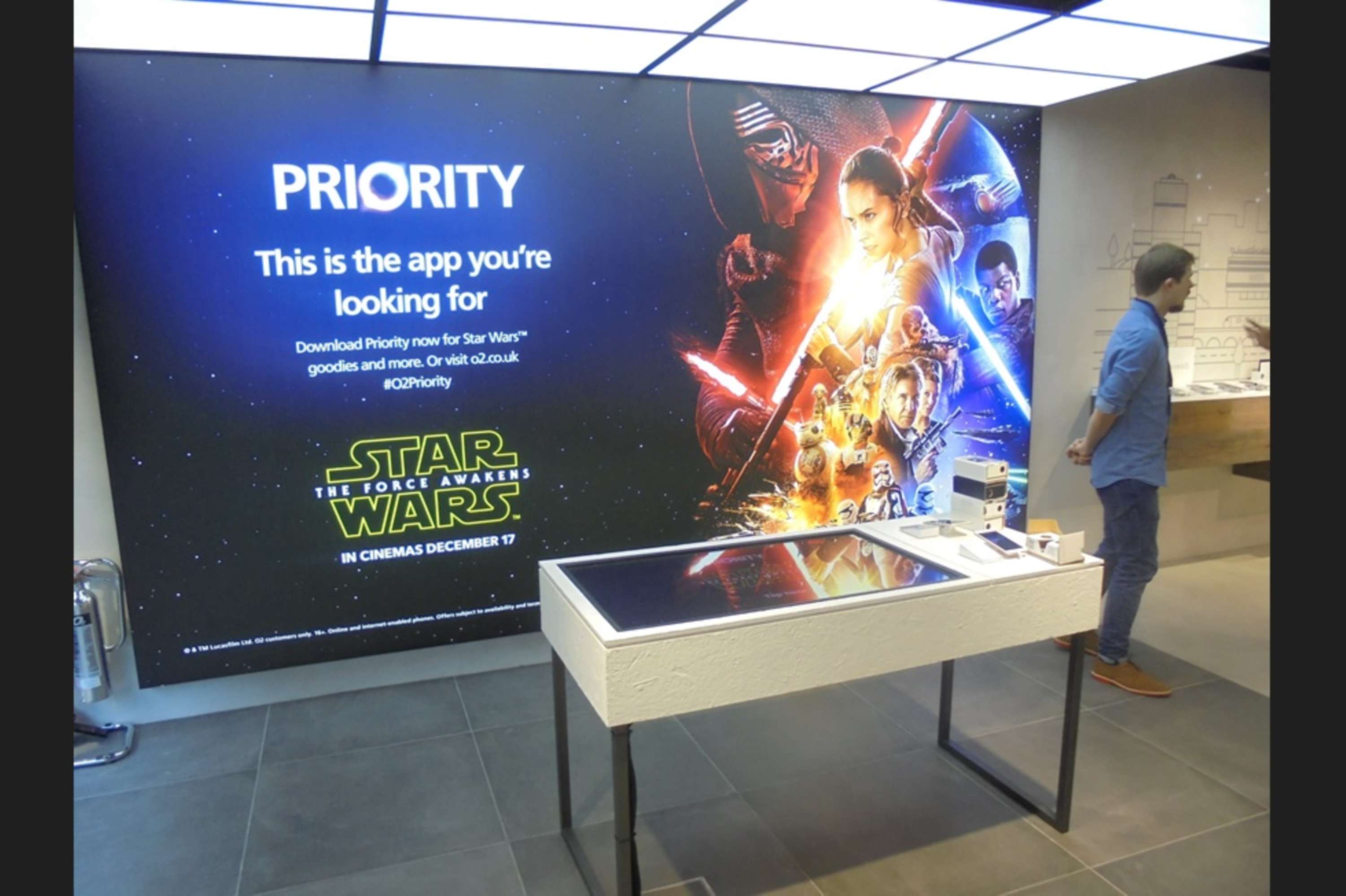 O2 PRIORITY Star Wars by David Beattie