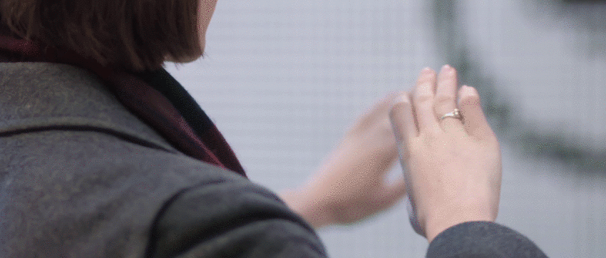 Flip-Dot Interactive Screen for Telefónica. Animations by Sergi Ros