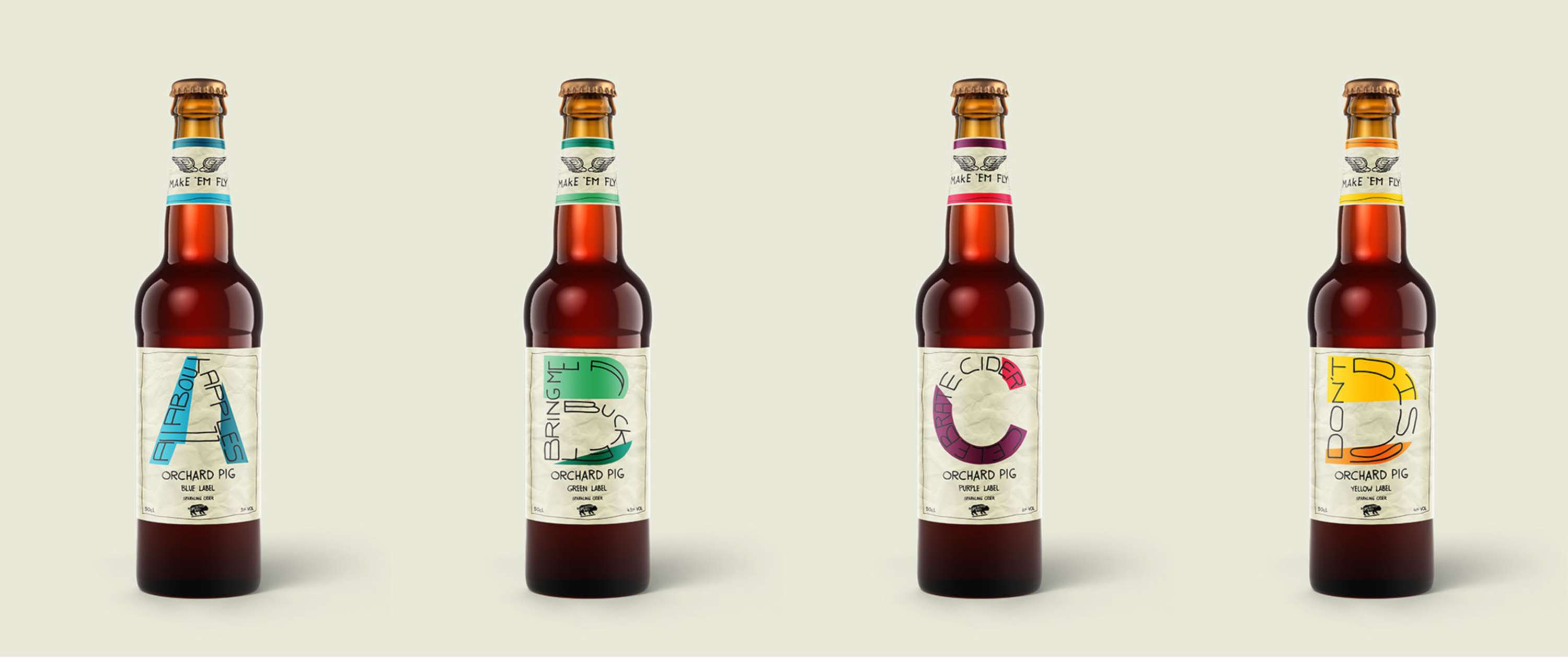 Orchard Pig Cider Rebranding by Nicholas Naughton-Rumbo