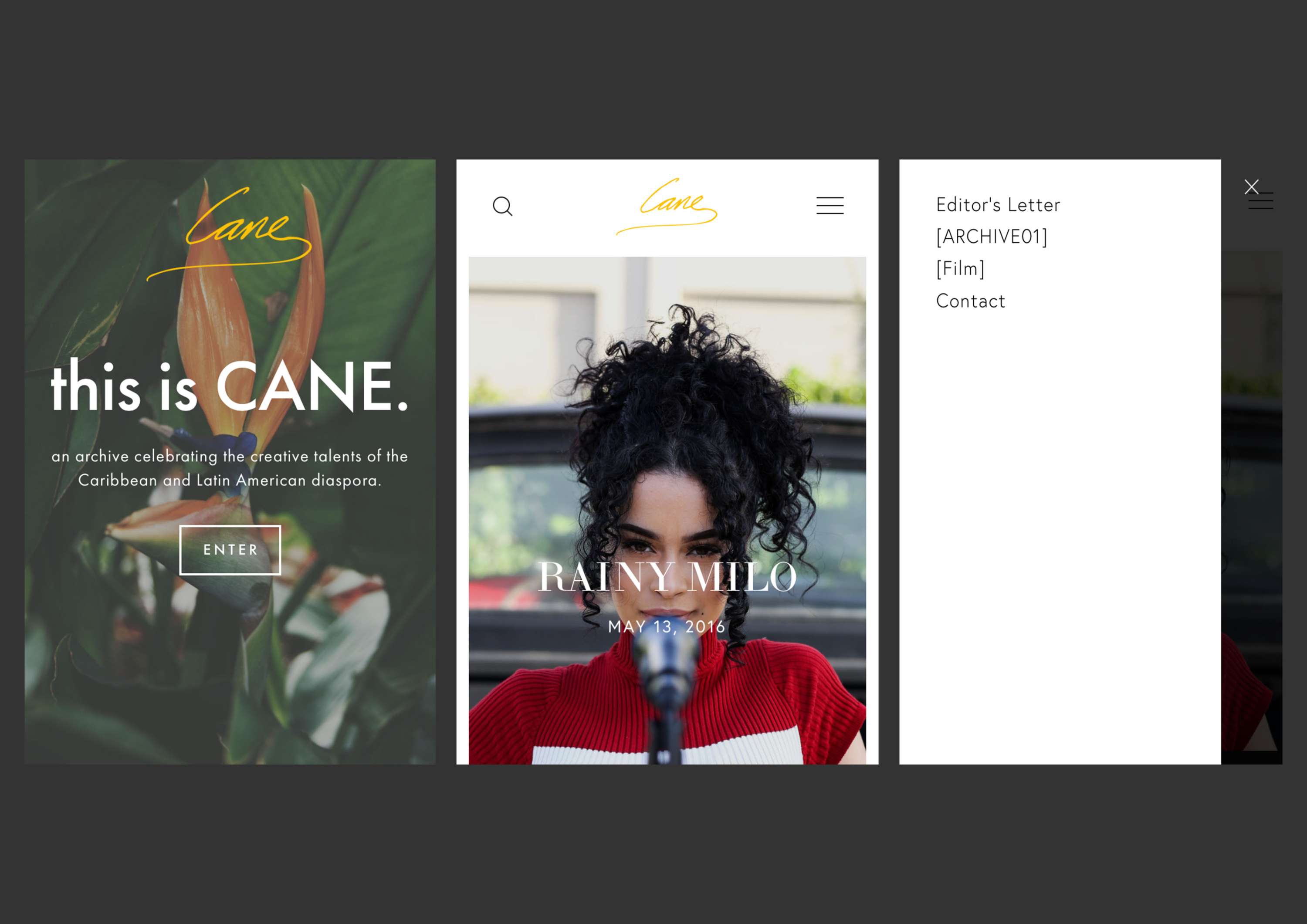 CANE Archive 01 by Jamal George-Sharpe
