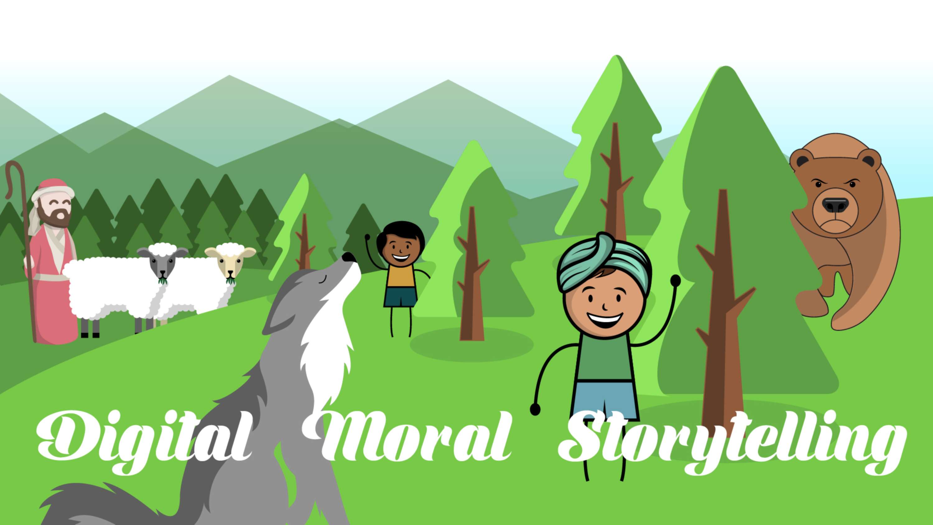 Digital Moral Stories - Graduate Project by Suliman Ahmed