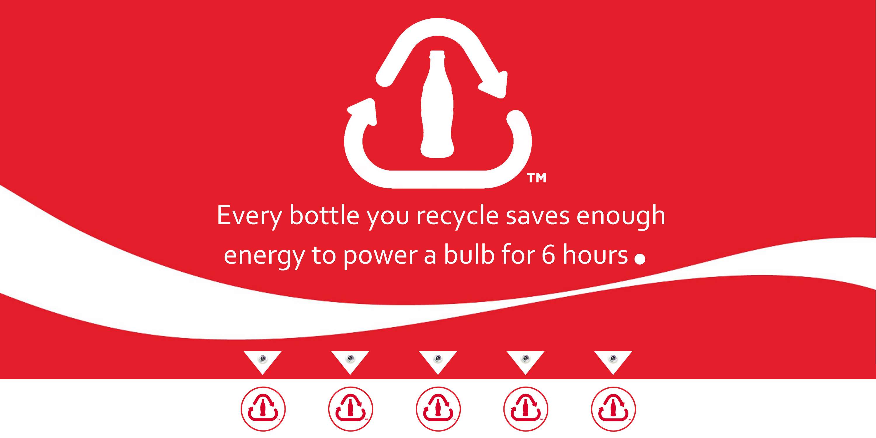 Recycle Coca-Cola by Jeng Au