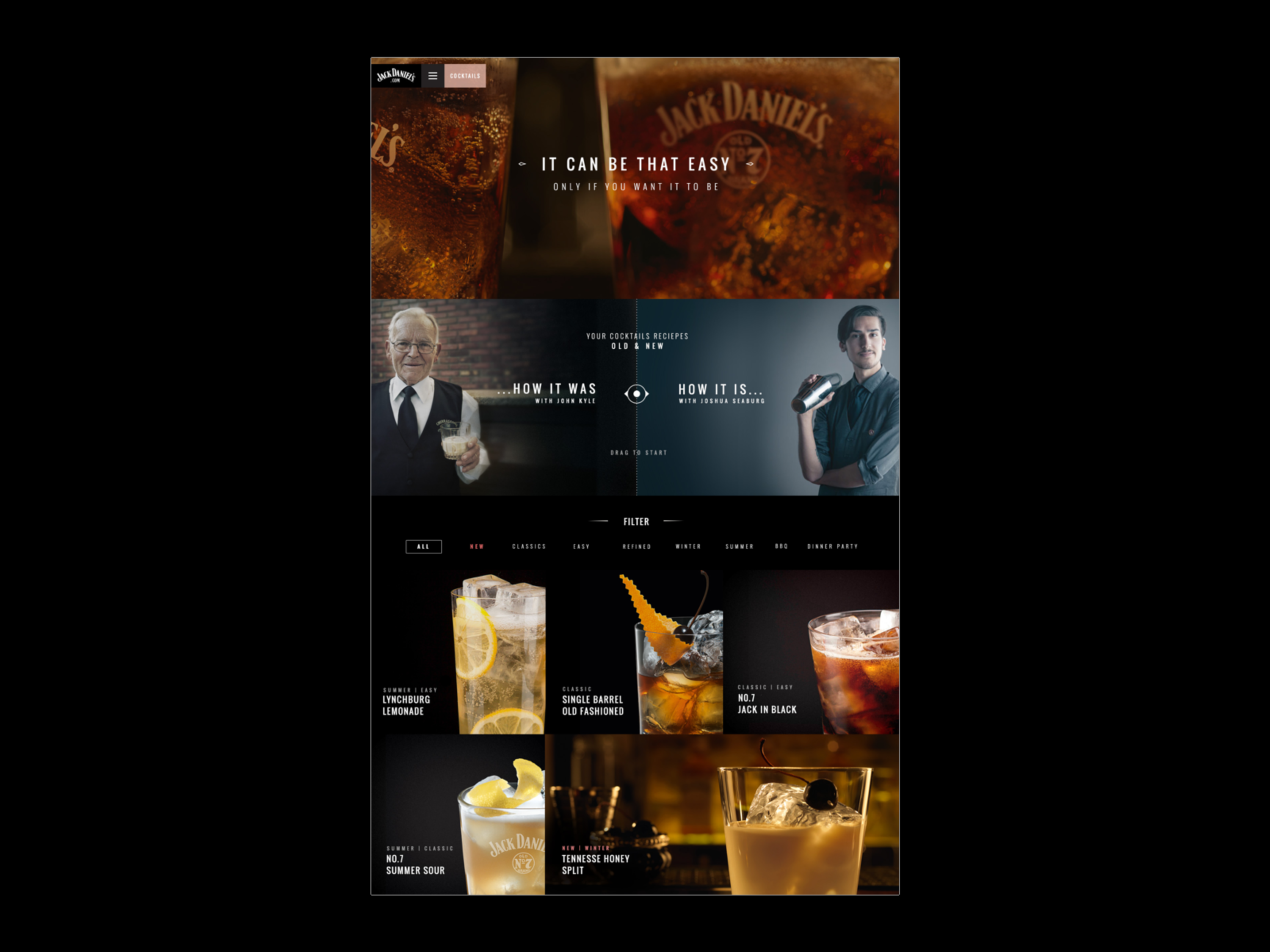 Jack Daniels - Pitch Work by Jenna Law | Plexus Design