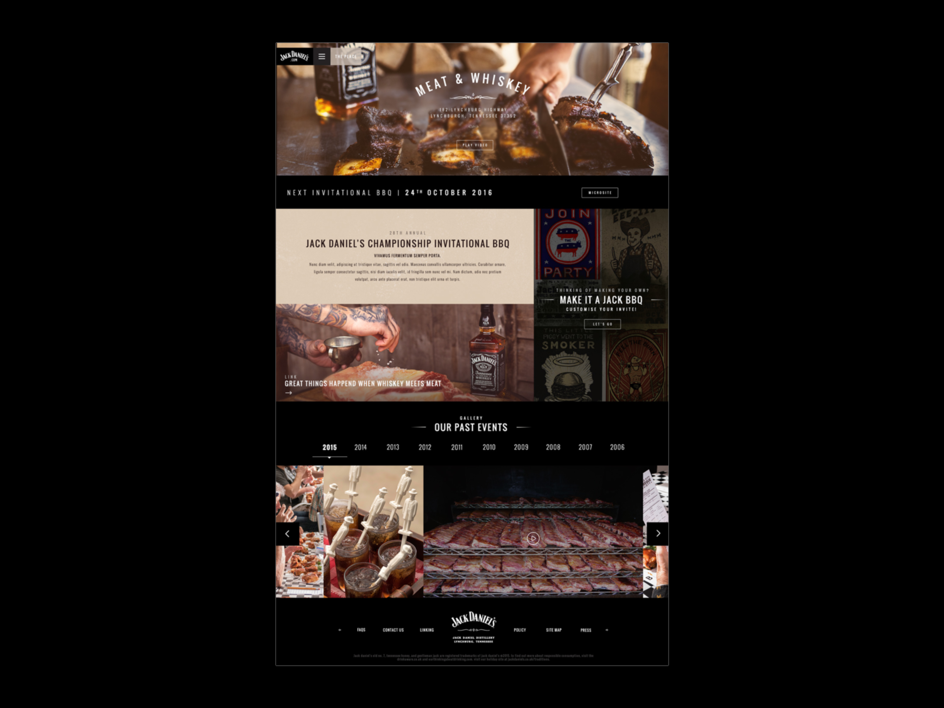Jack Daniels - Pitch Work by Jenna Law | Plexus Design