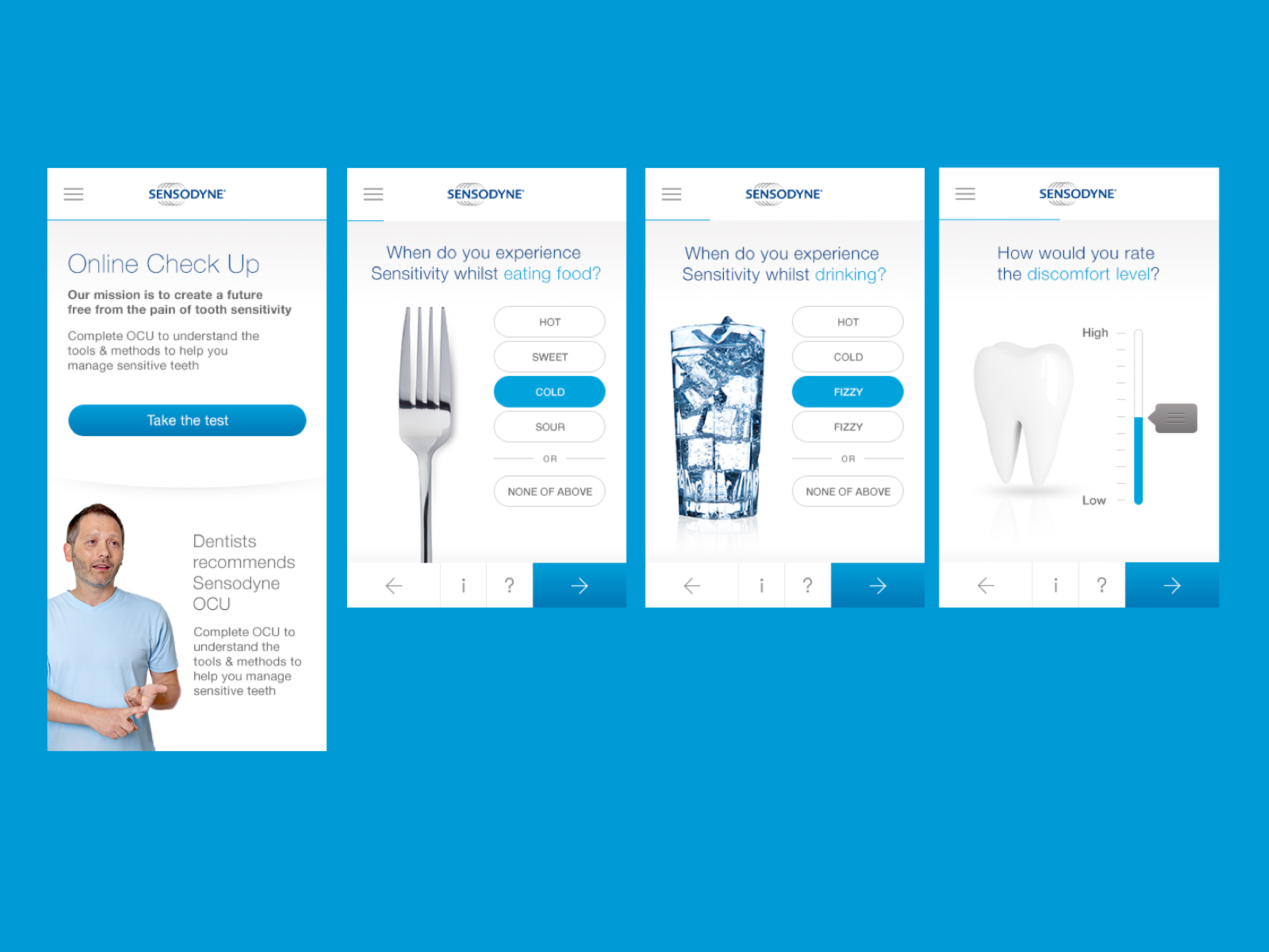 Sensodyne - Responsive Website by Jenna Law | Plexus Design