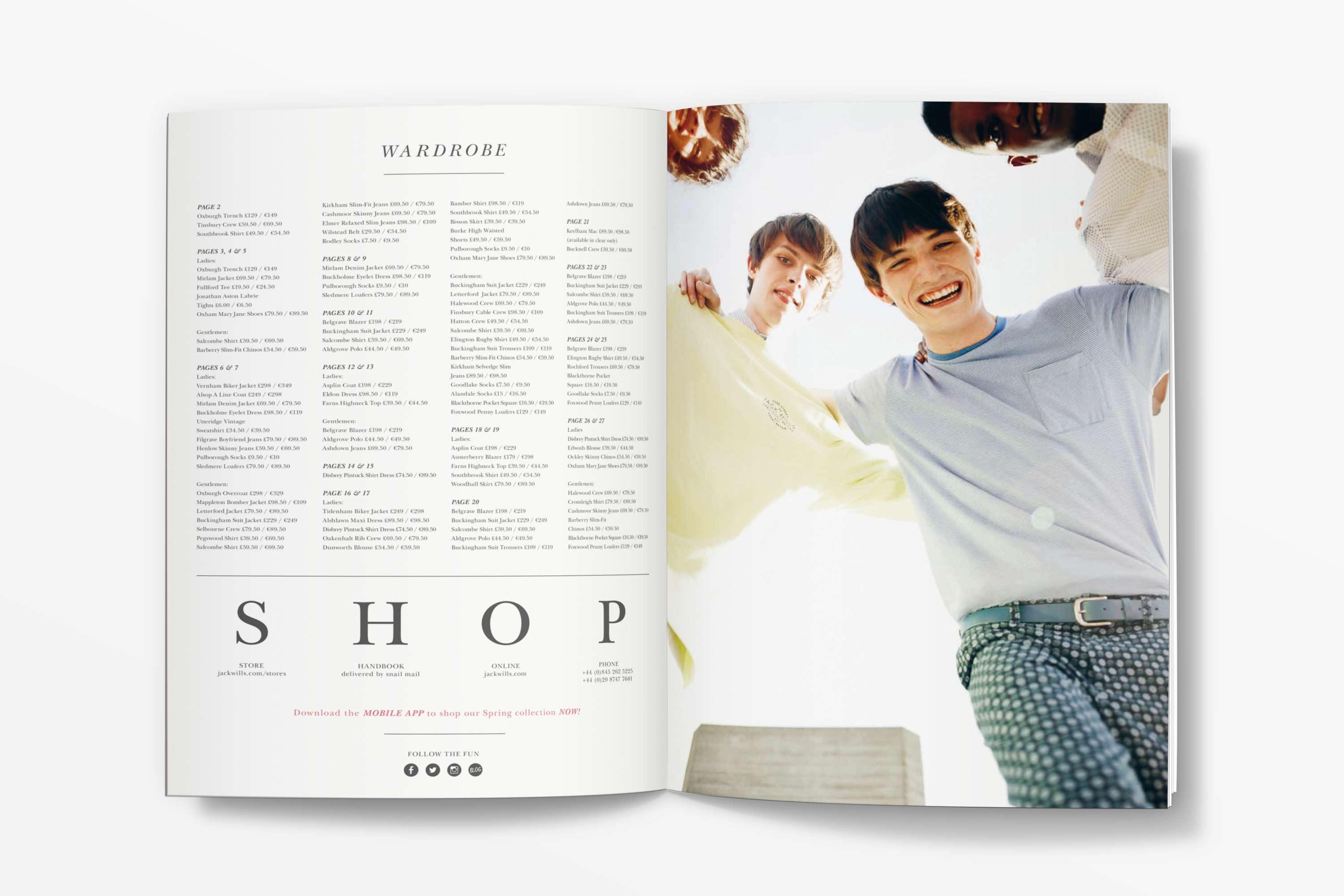 Jack Wills Spring 2015 by James Hannaford