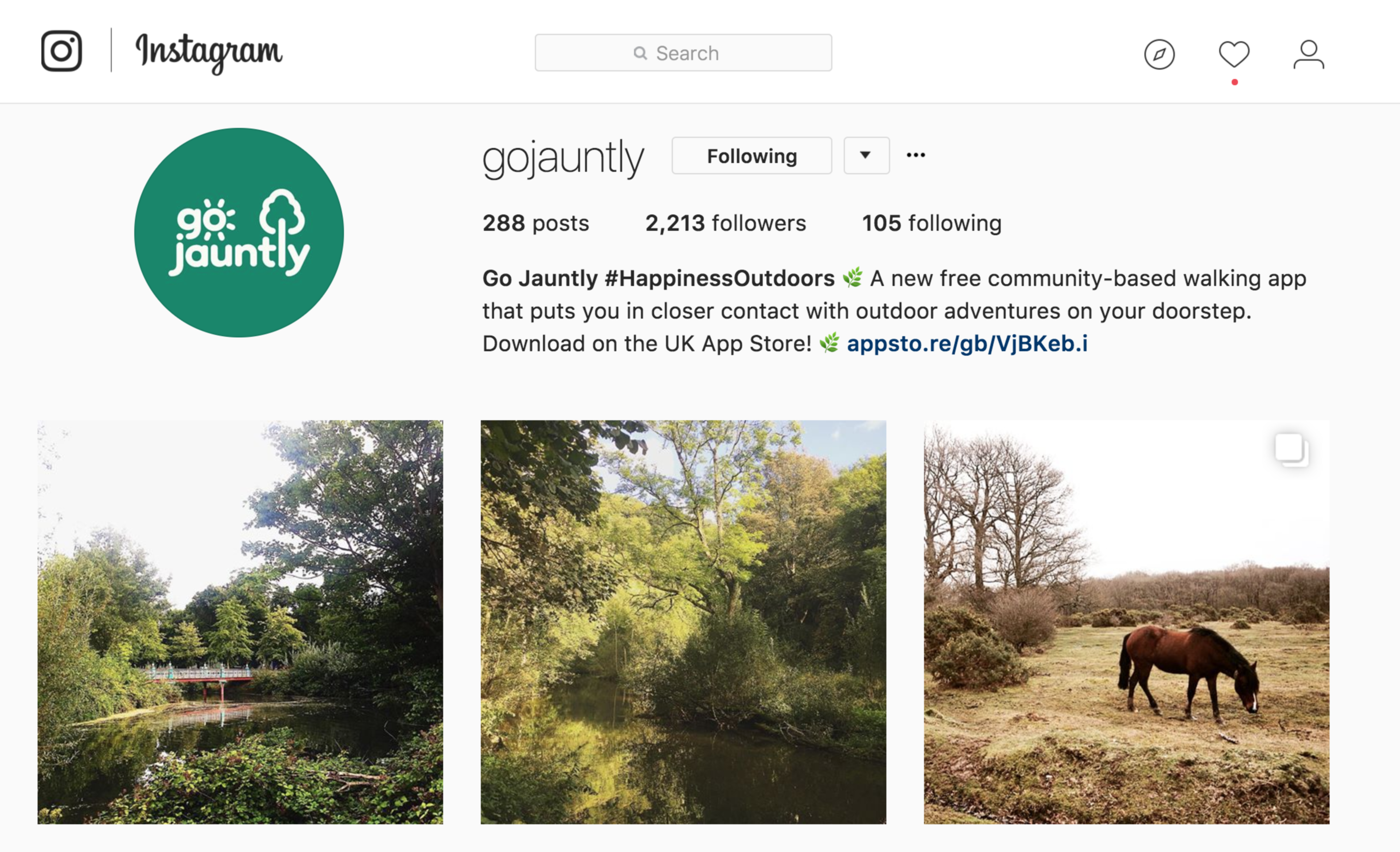 The walking app - Go Jauntly by Sylvia Szekely