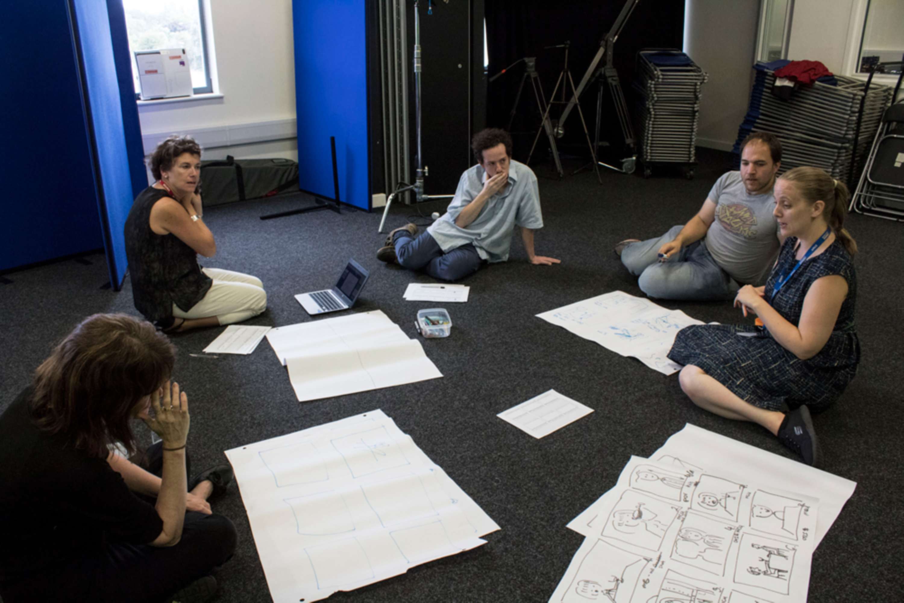 Action on the side workshop by Sylvia Szekely