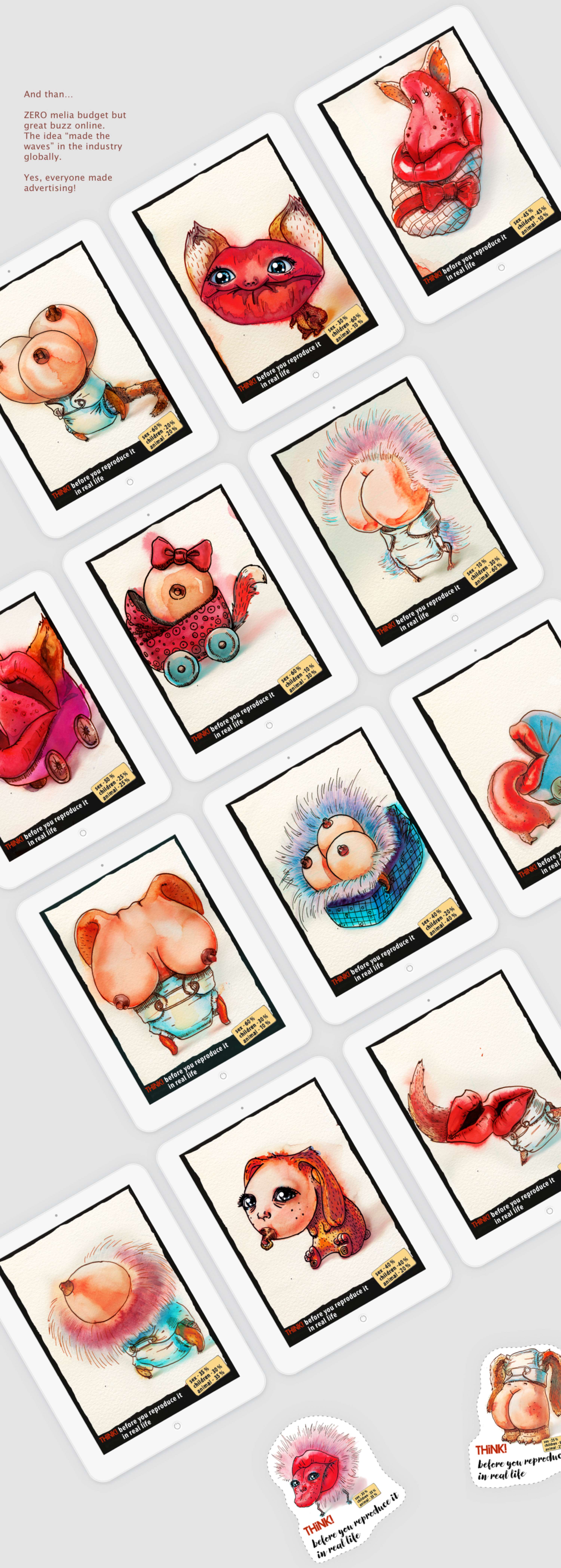 Ad poster generator. Web application. by Sve & Ka Crea2ors