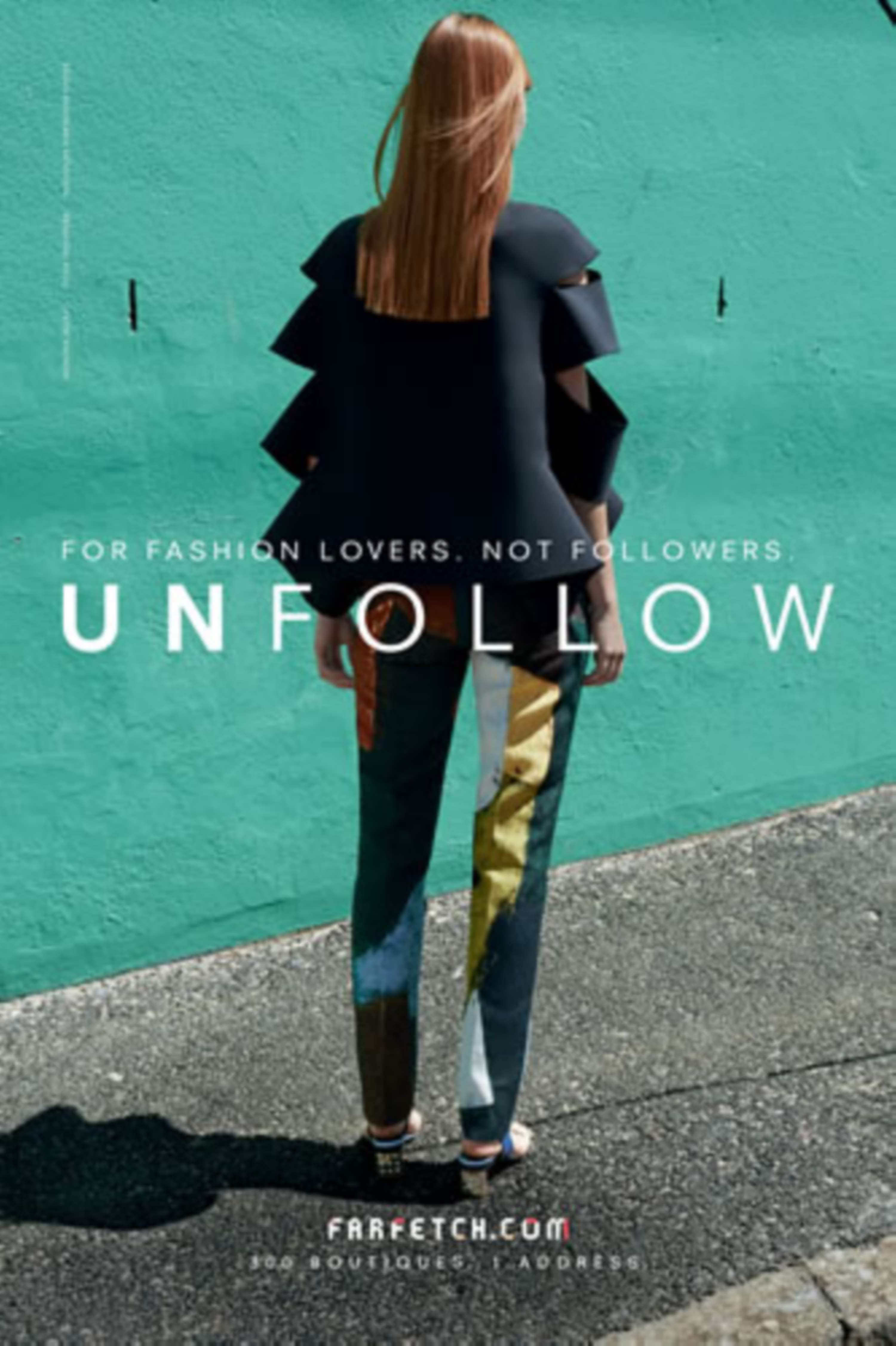 FarFetch Unfollow Campaign by Chris Sellier
