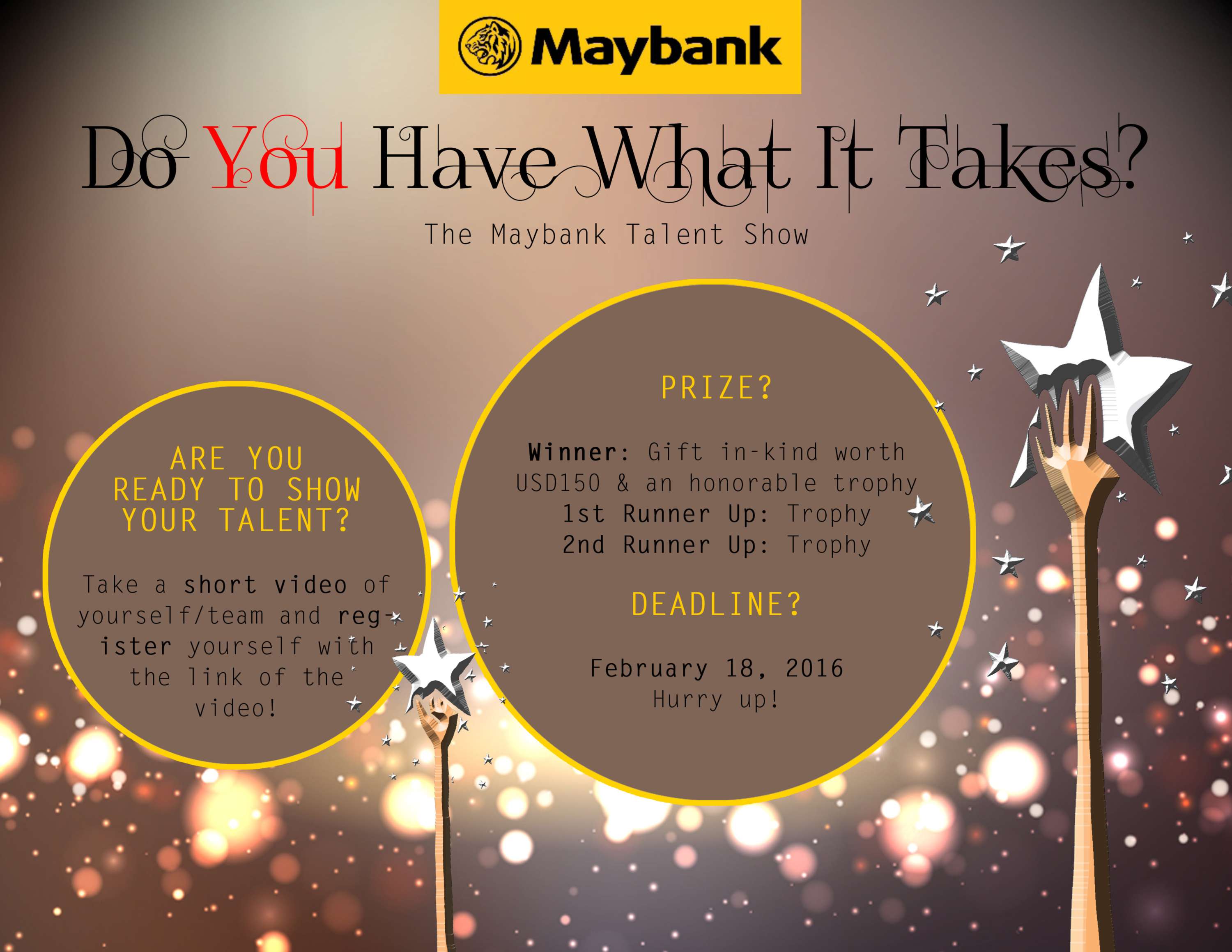 Maybank Awards Night 2016 The Dots