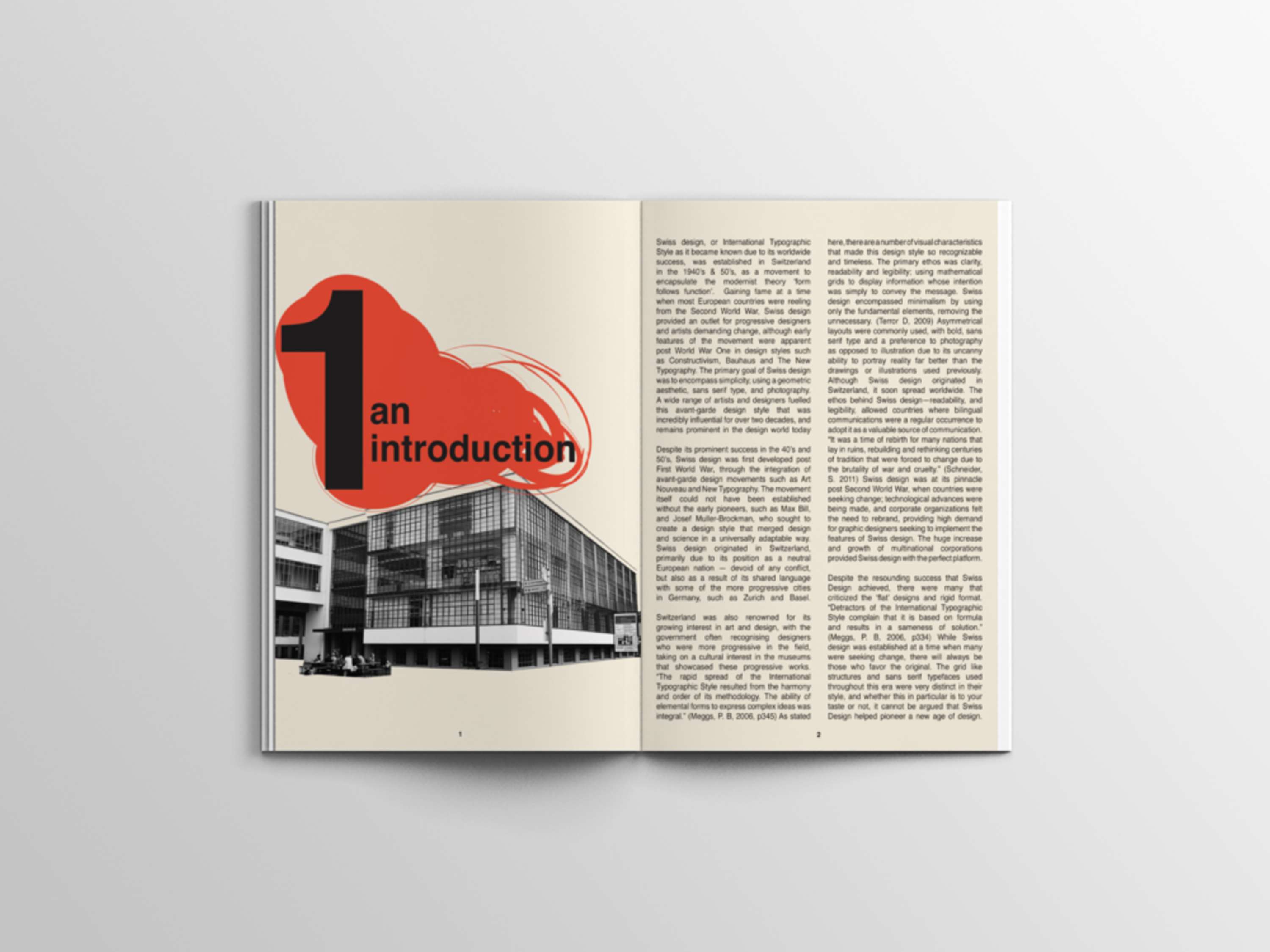 Swiss Design Booklet by Amy Knowlton