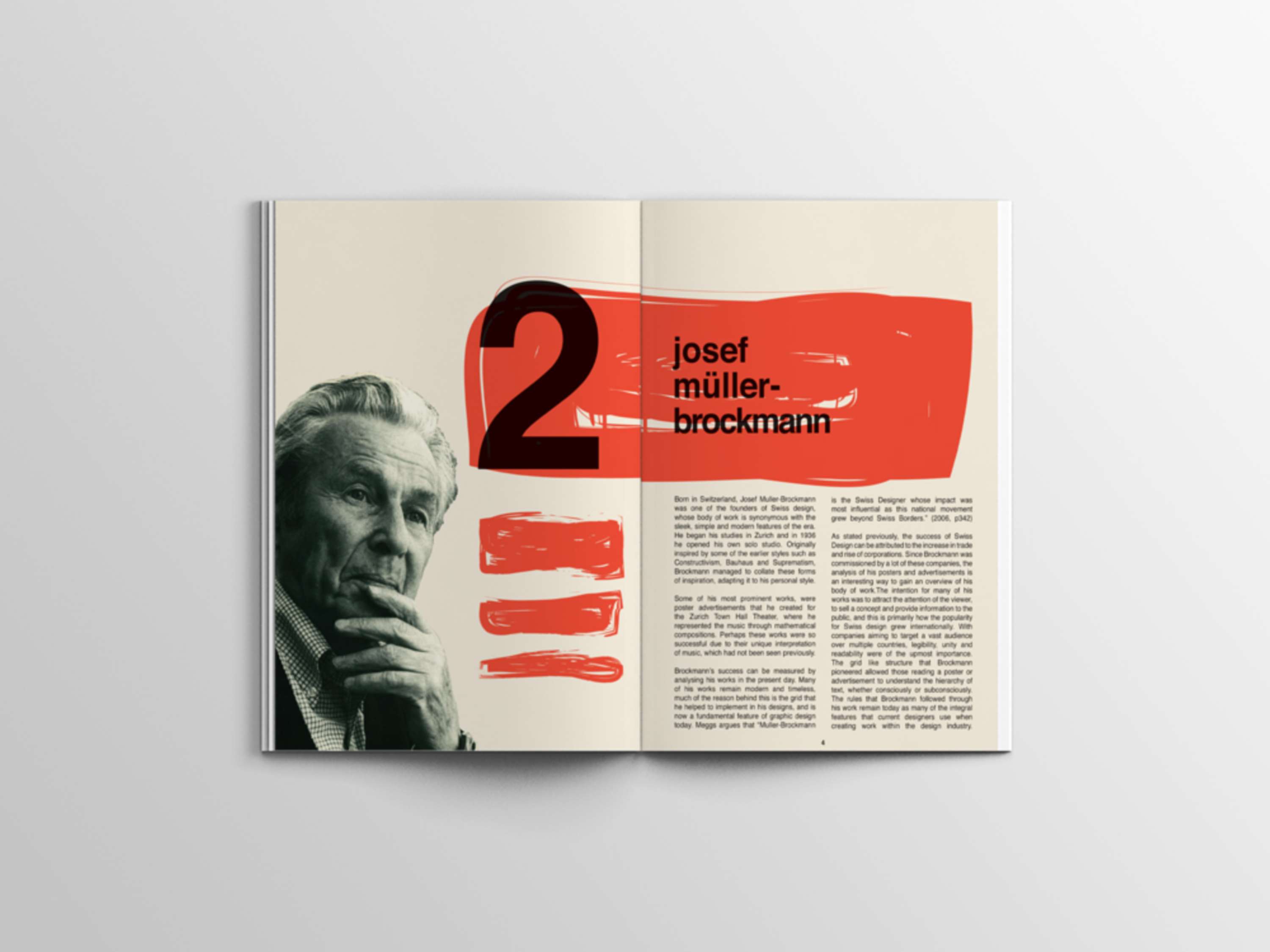 Swiss Design Booklet by Amy Knowlton