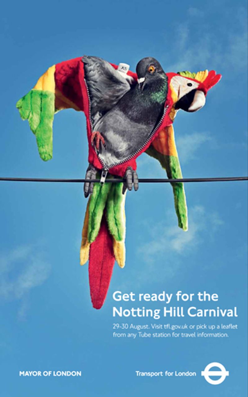 TFL Notting Hill Carnival by Tom Drew