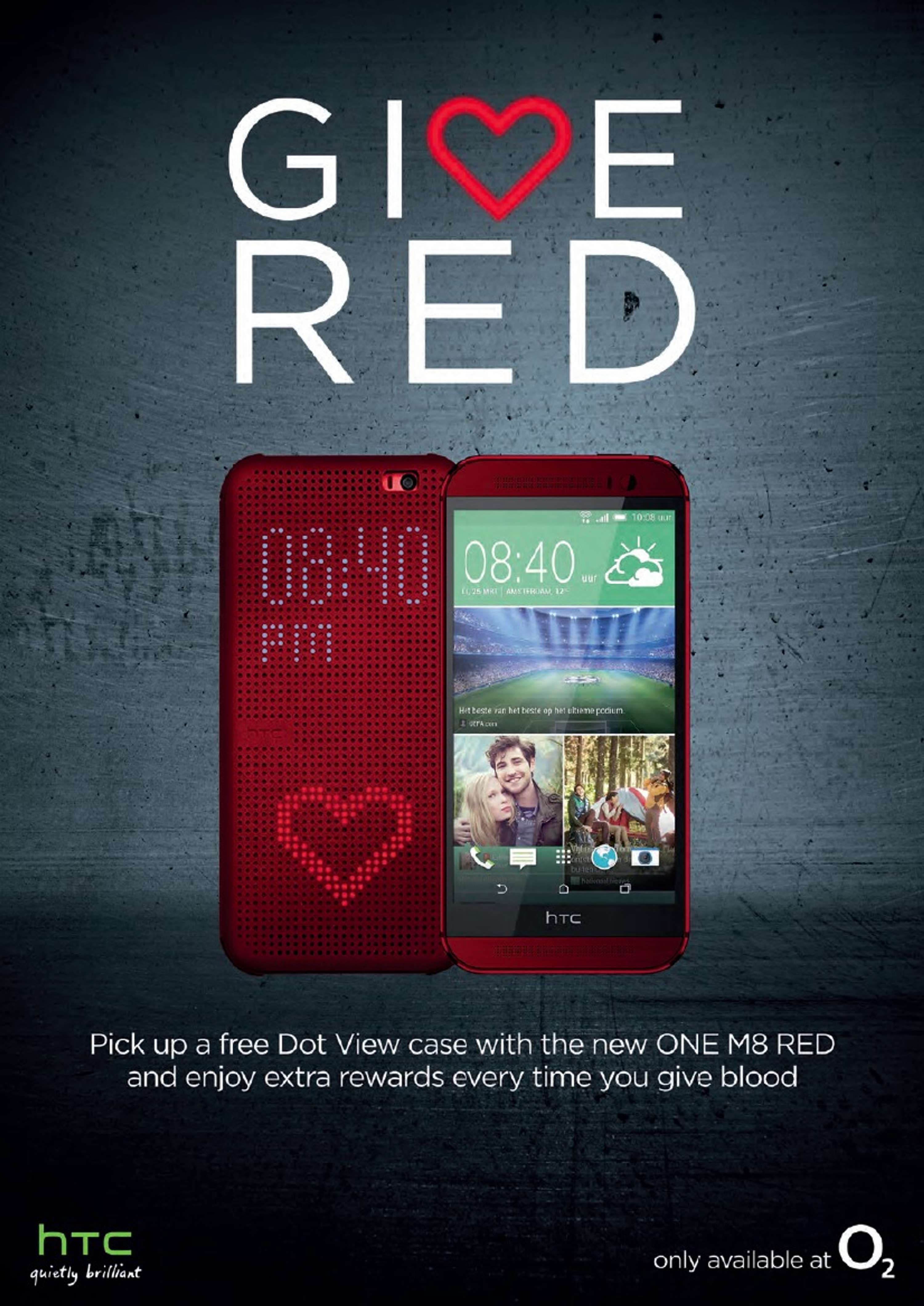 HTC - Give Red by Louise Egan