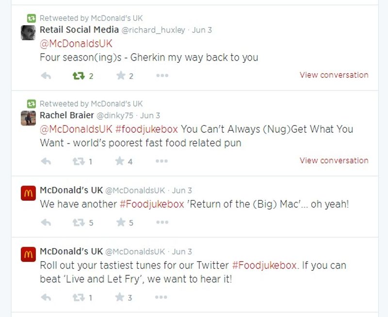 McDonald's Summer Twitter Campaign 2014 by Kirsten Irving