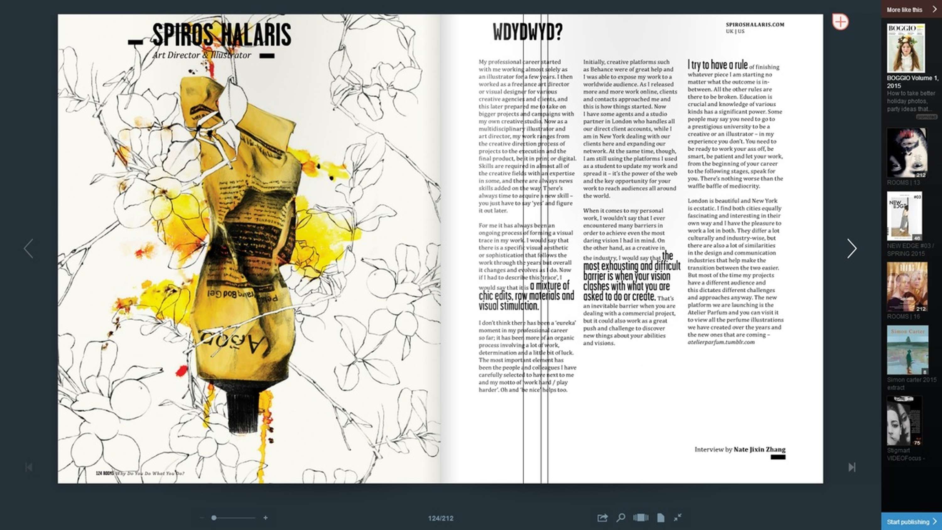 Interview with Illustrator Spiros Halaris (Dissel and etc) and DJs and founders of Krankbrother Danny and Kieran Clancy.for Rooms 15 Print Mag by Nate Zhang