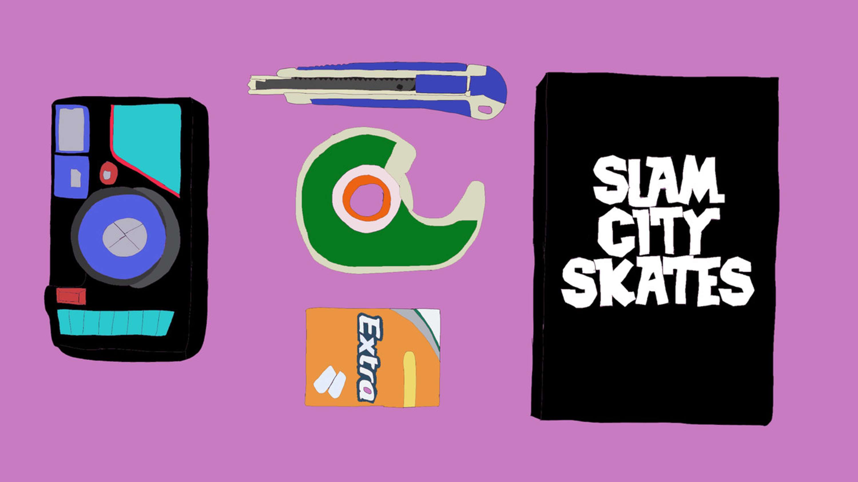Objects on my desk by Tim Roddham