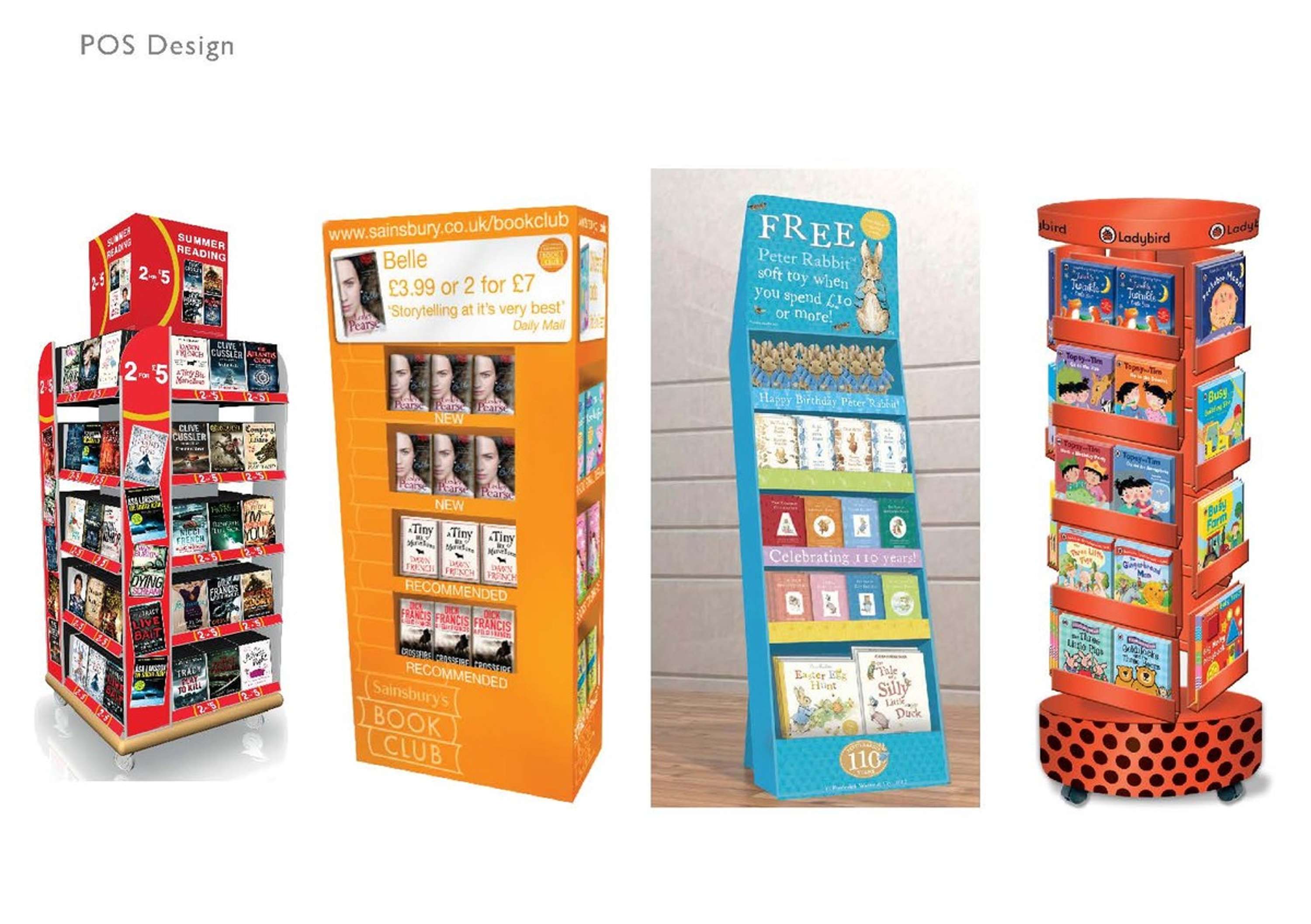 POS and mock ups by Nathan Balsom