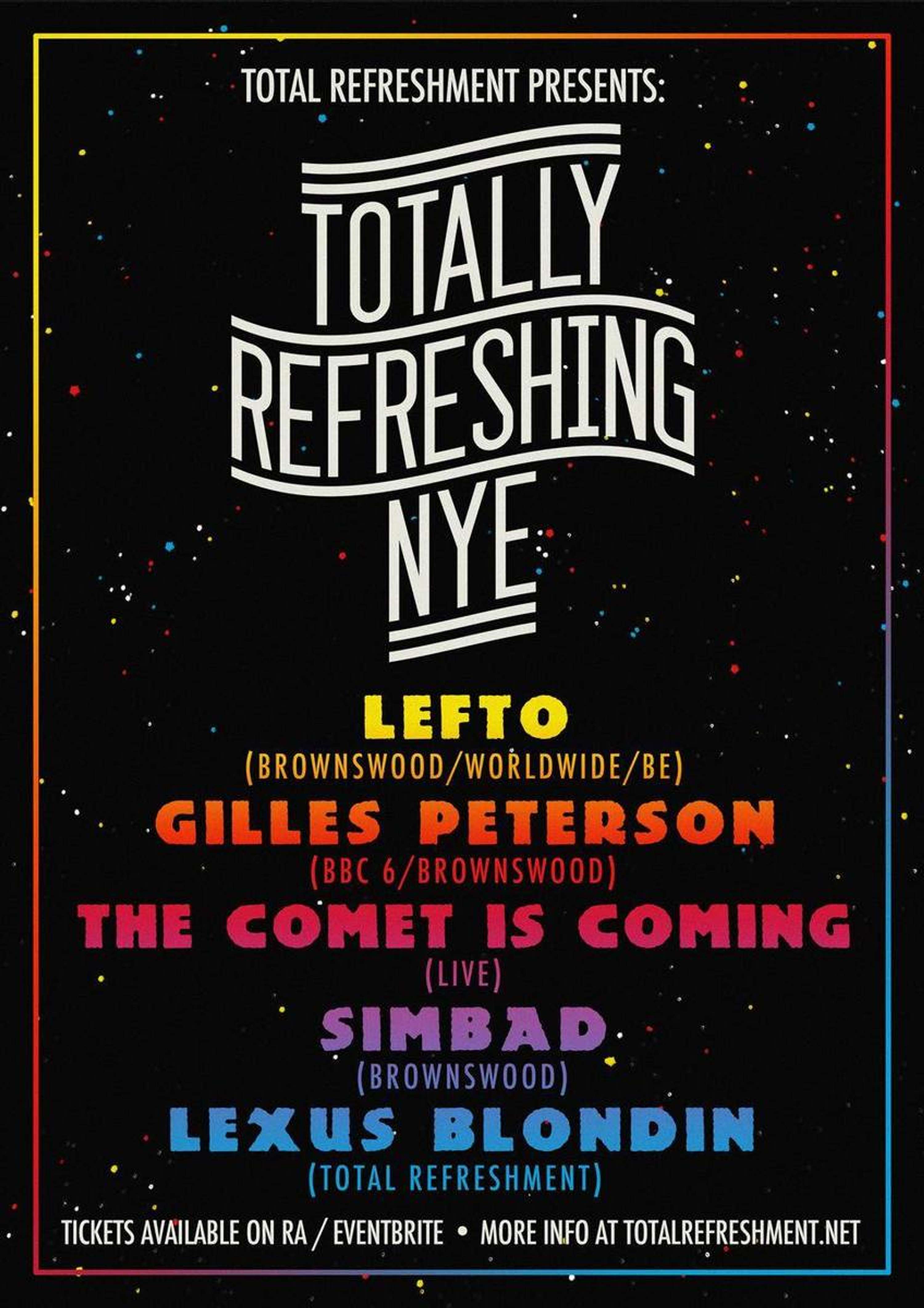 NYE party with Gilles Peterson & friends by Alexis Blondel