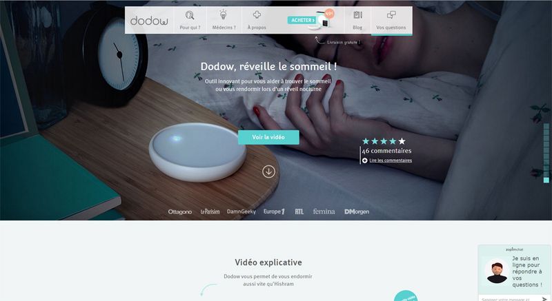 Dodow by Audrey Magré