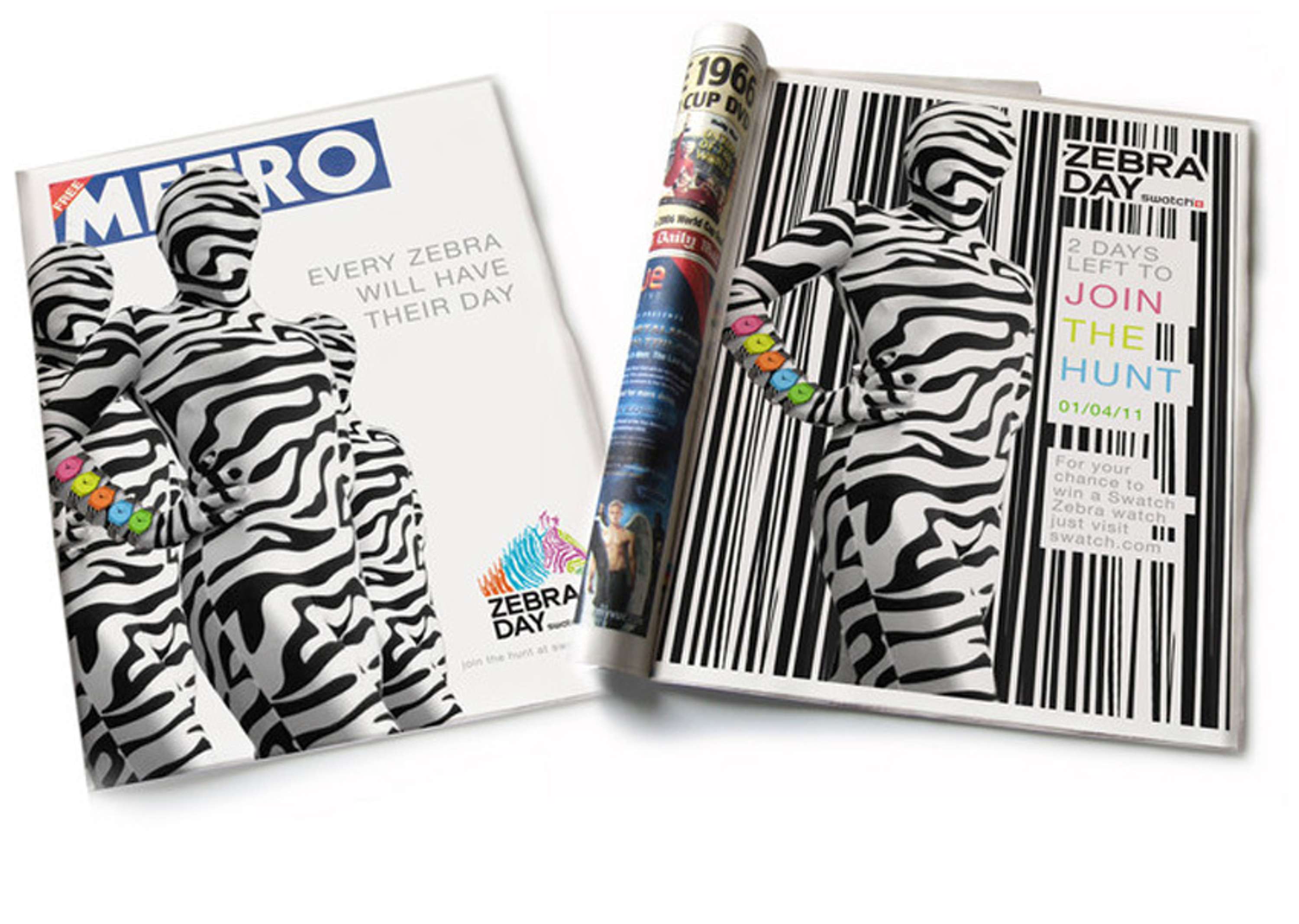 Swatch Zebra Day by The Creative Lab