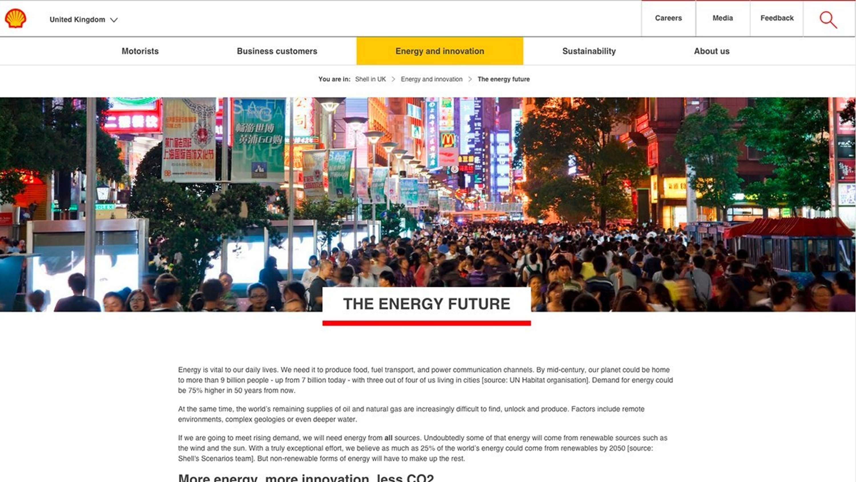 Shell - Partnering innovation by Radley Yeldar