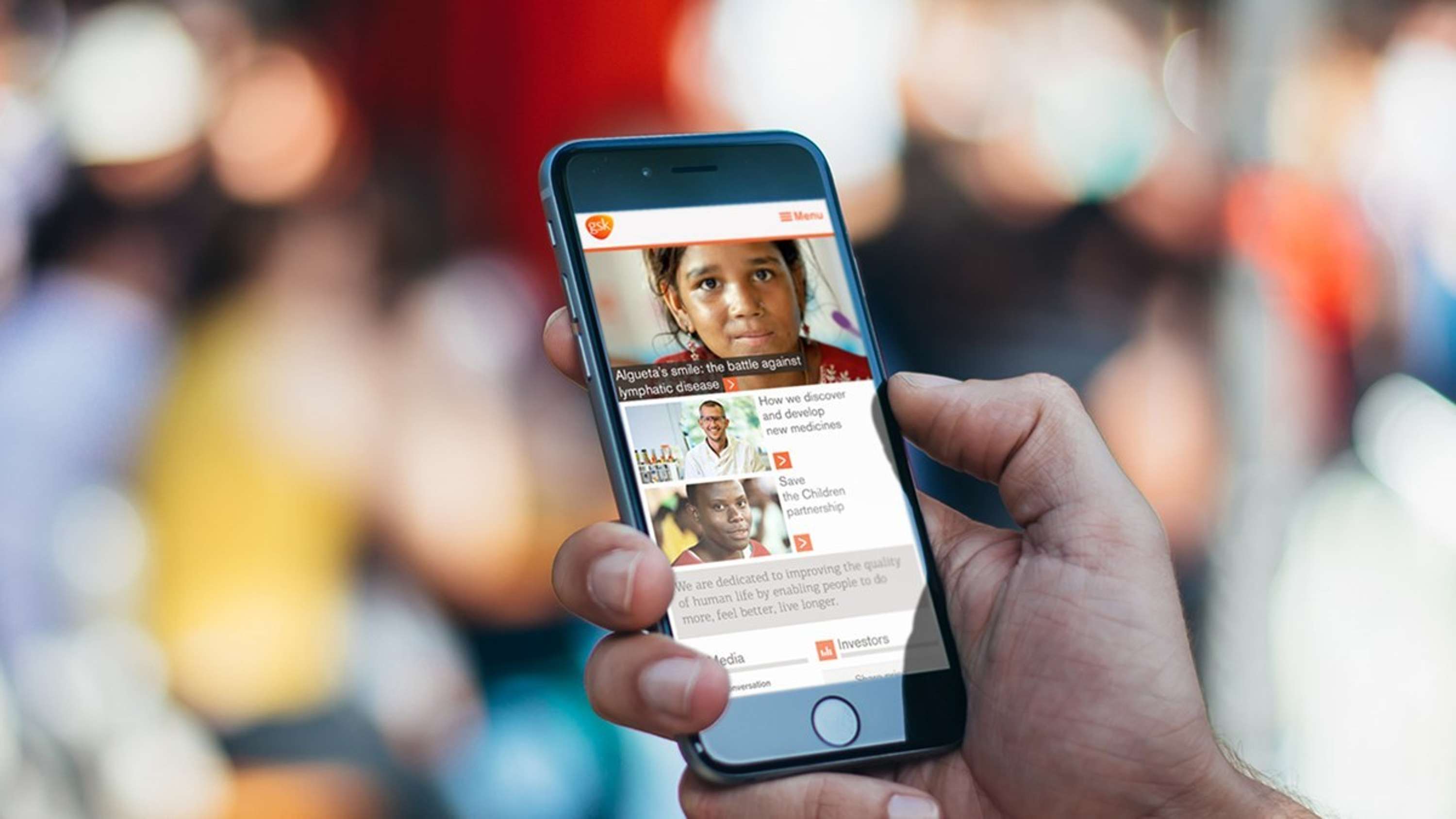 GSK - Creating unity across 50 corporate websites by Radley Yeldar