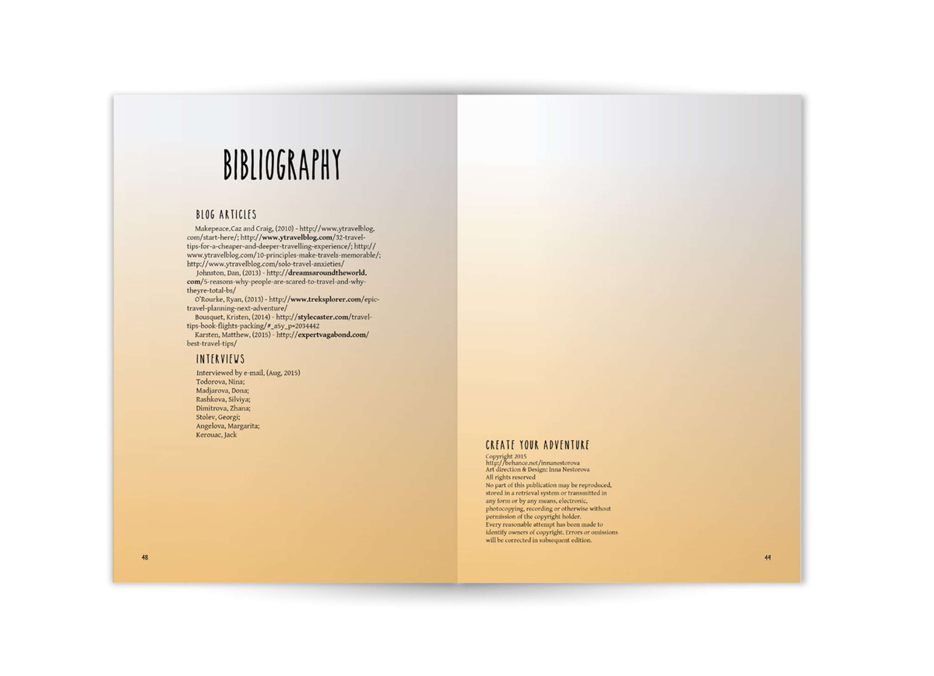 CREATE YOUR ADVETURE BOOK by Inna Nestorova