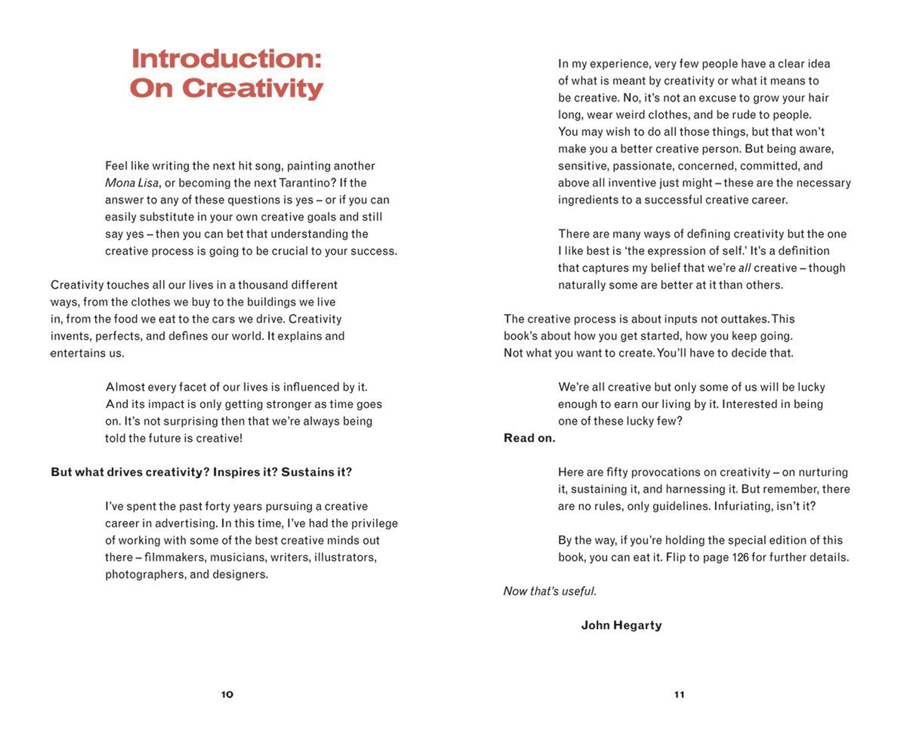 Hegarty on Creativity: There are No Rules by Sir John Hegarty