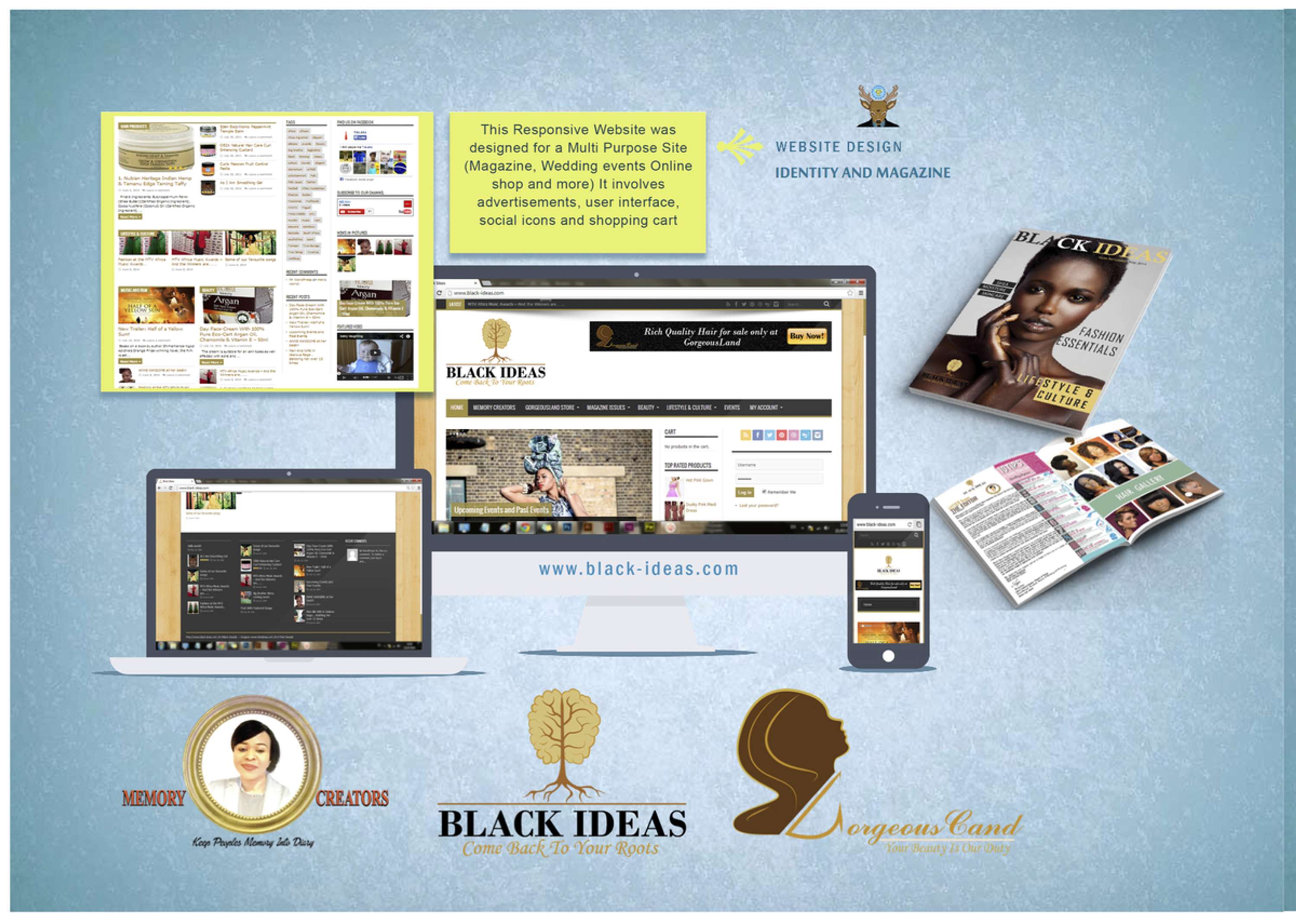 Online and Print Design by MARIO ERHABOR
