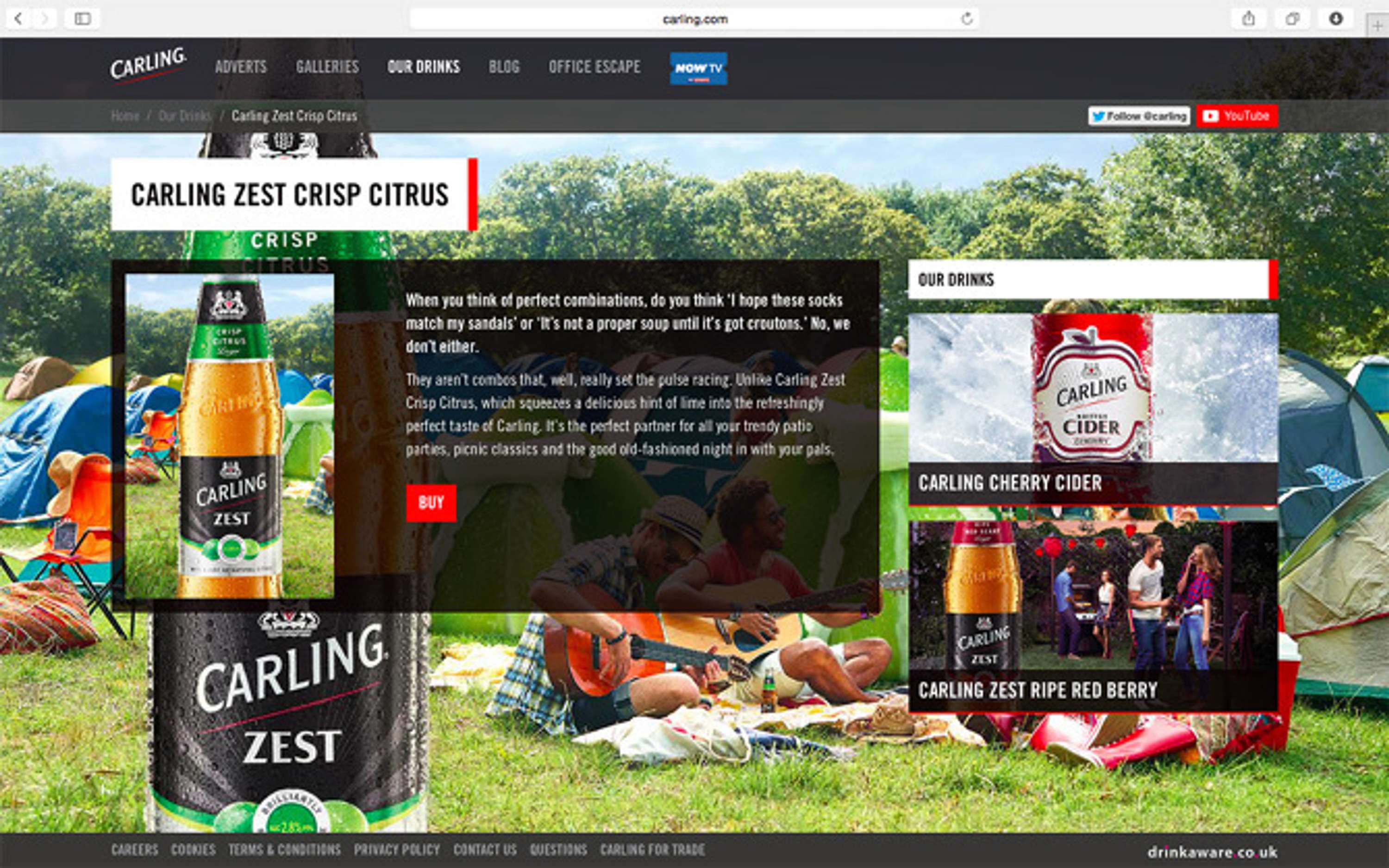 Carling Zest by Hugo Bennett