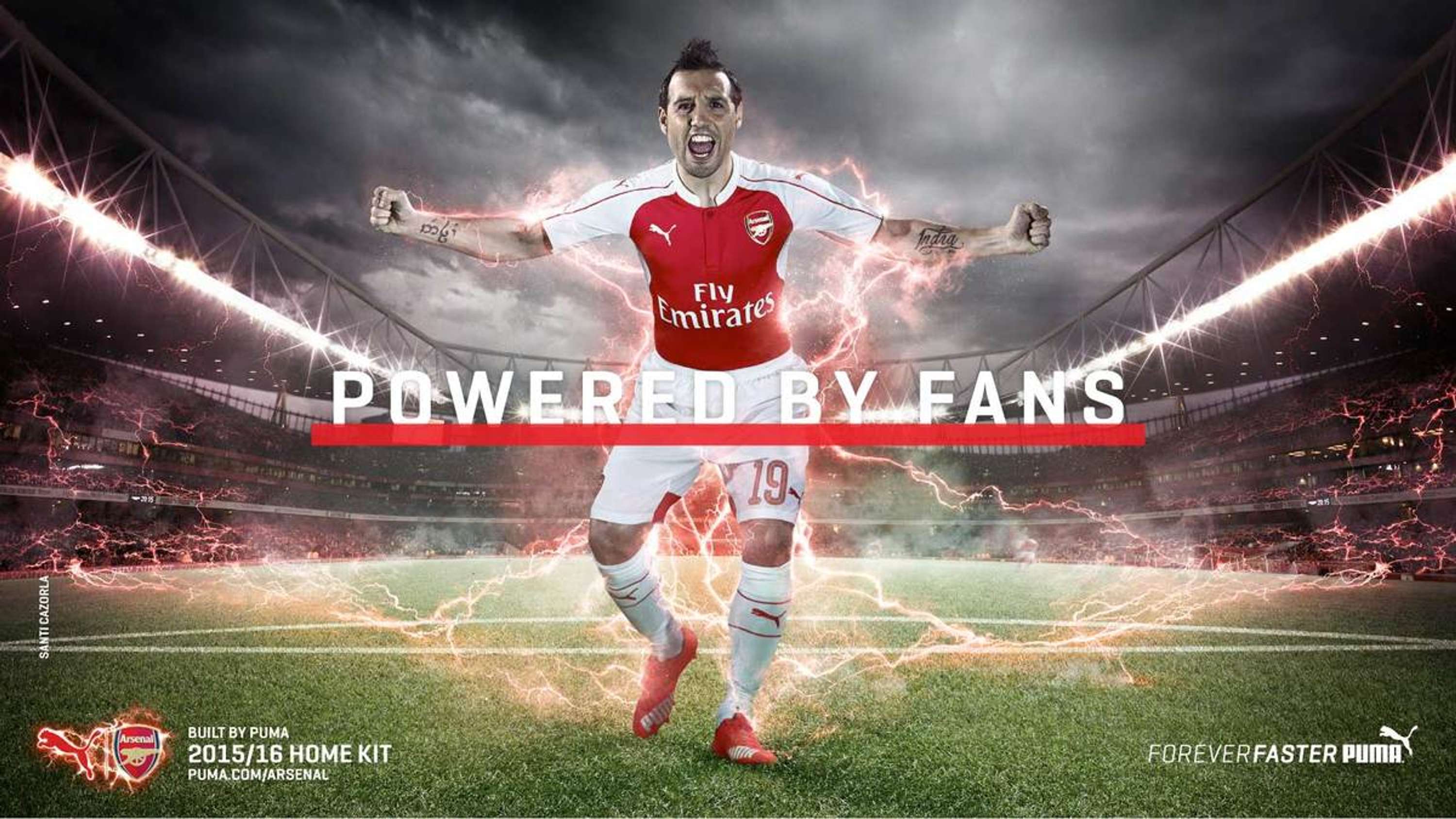 Arsenal FC Kit Launch 2015 by GBH.