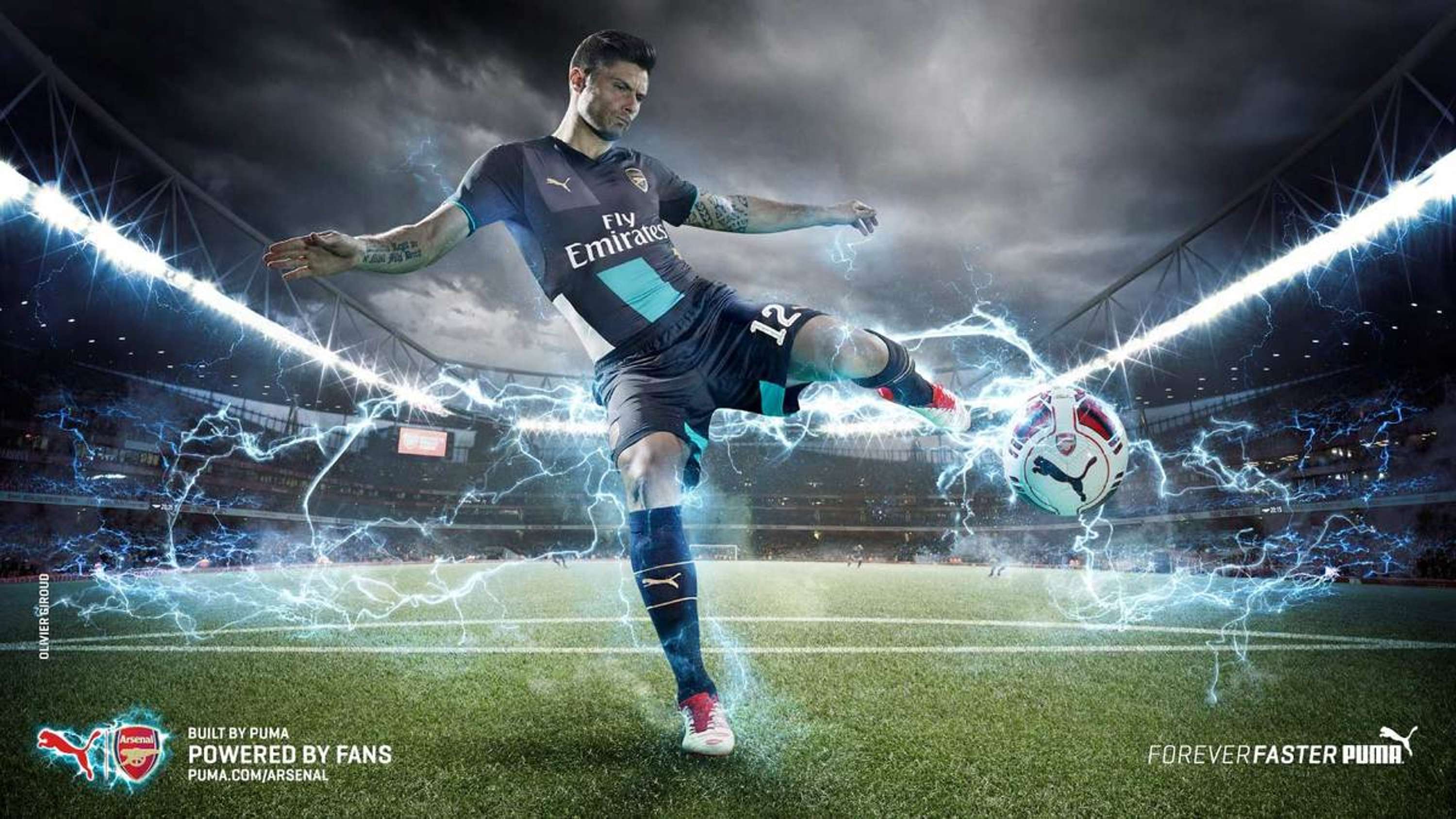 Arsenal FC Kit Launch 2015 by GBH.