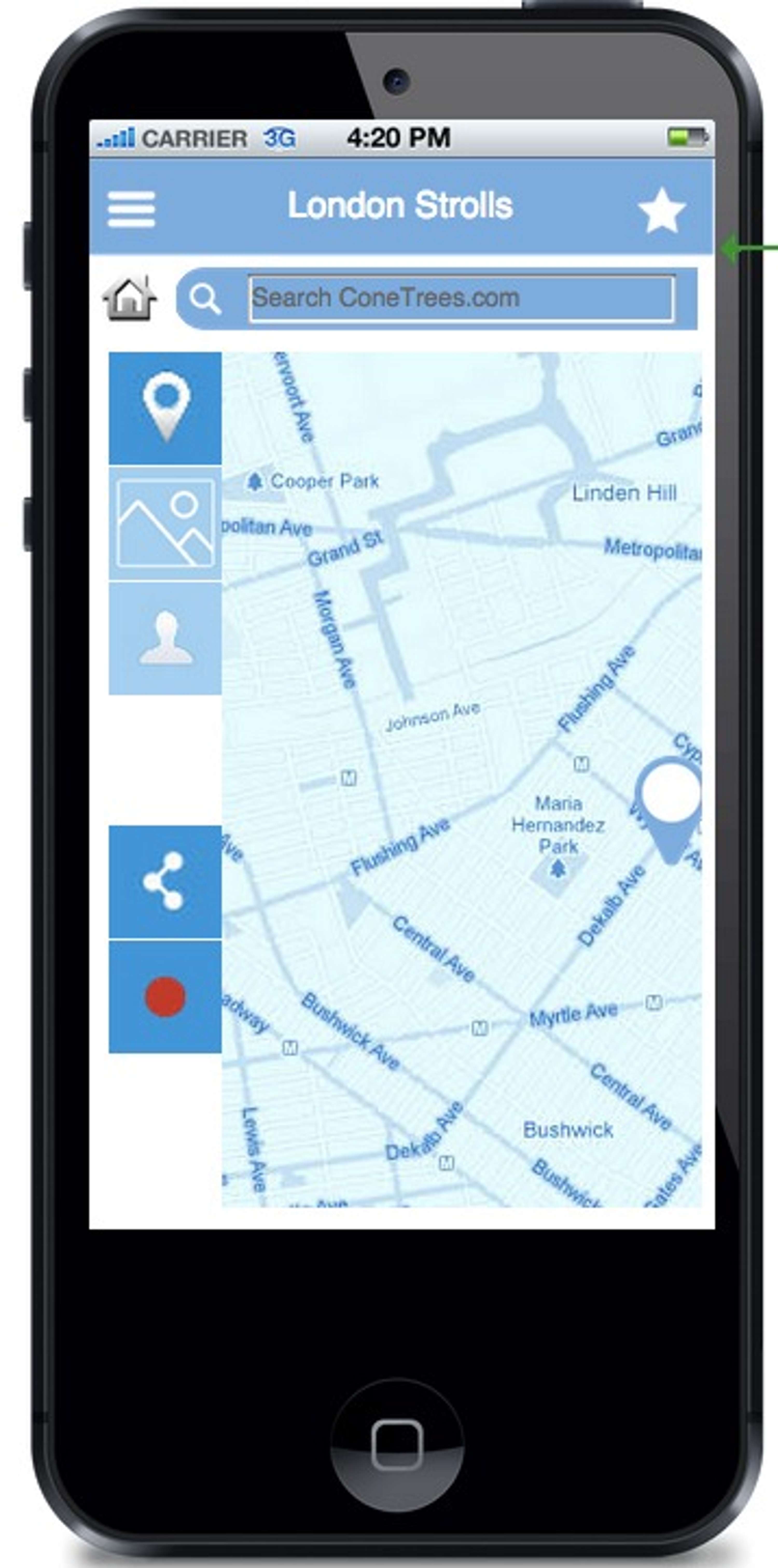 London Strolls prototype by Samantha Baldini