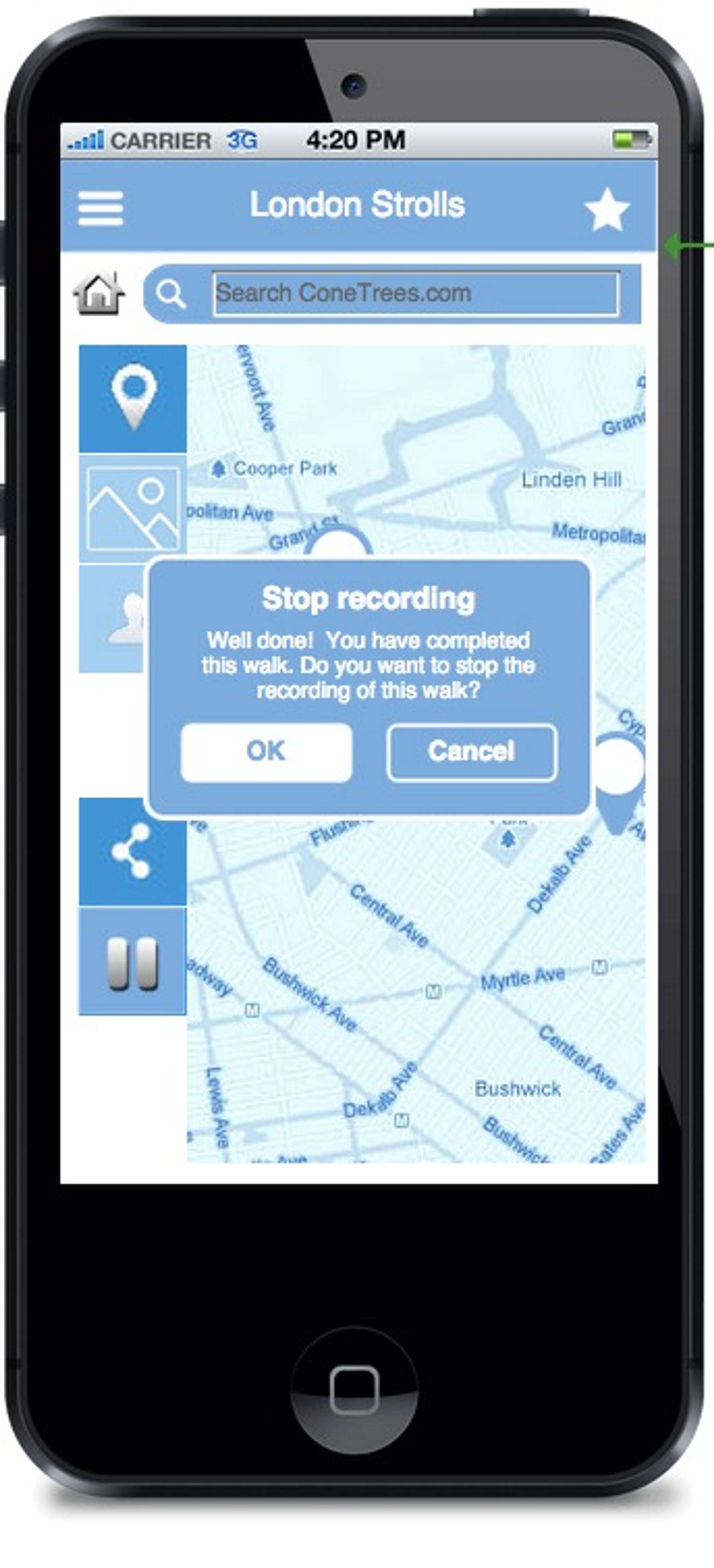 London Strolls prototype by Samantha Baldini
