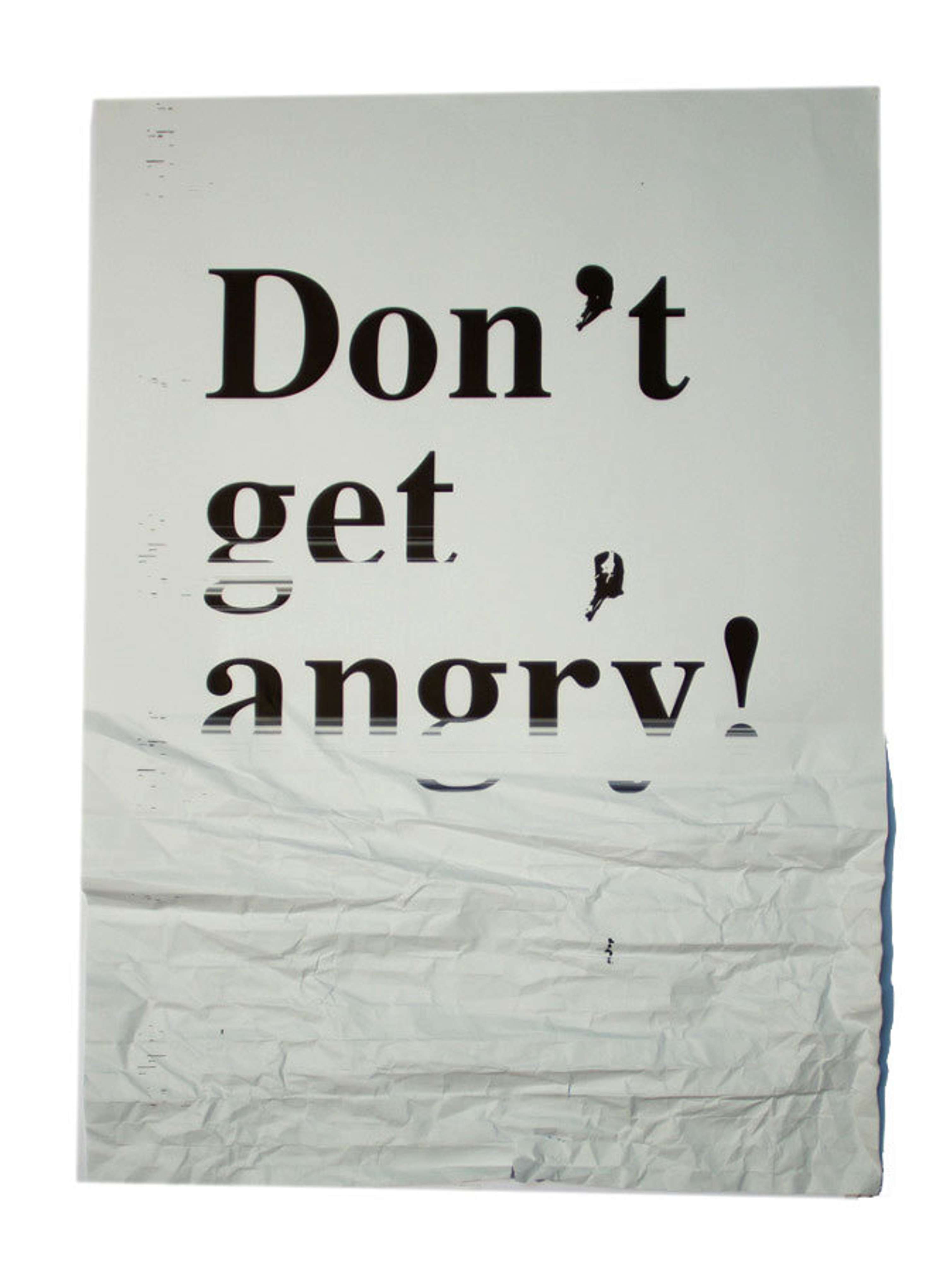 Don't Get Angry by Thomas Walskaar