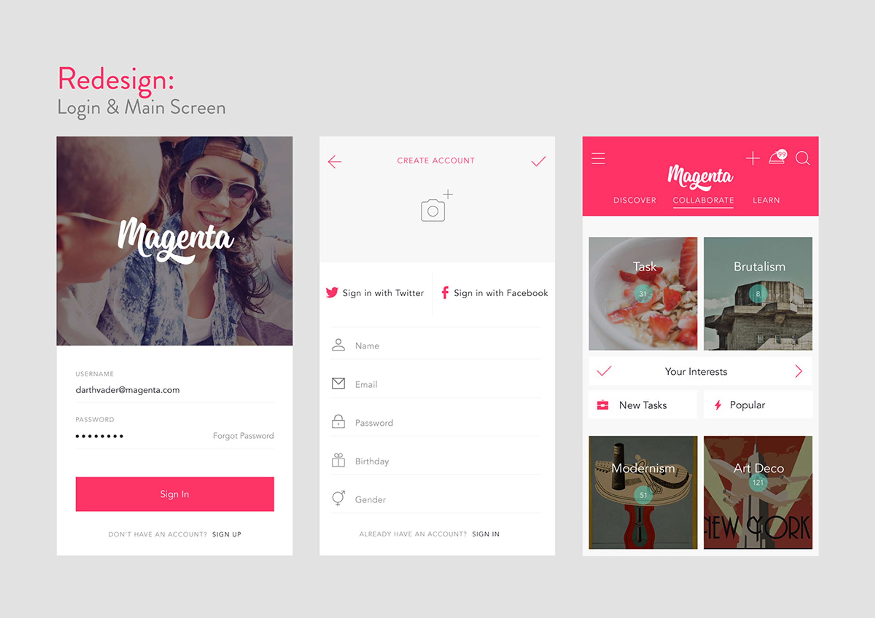 Magenta App by Alexander Neumann