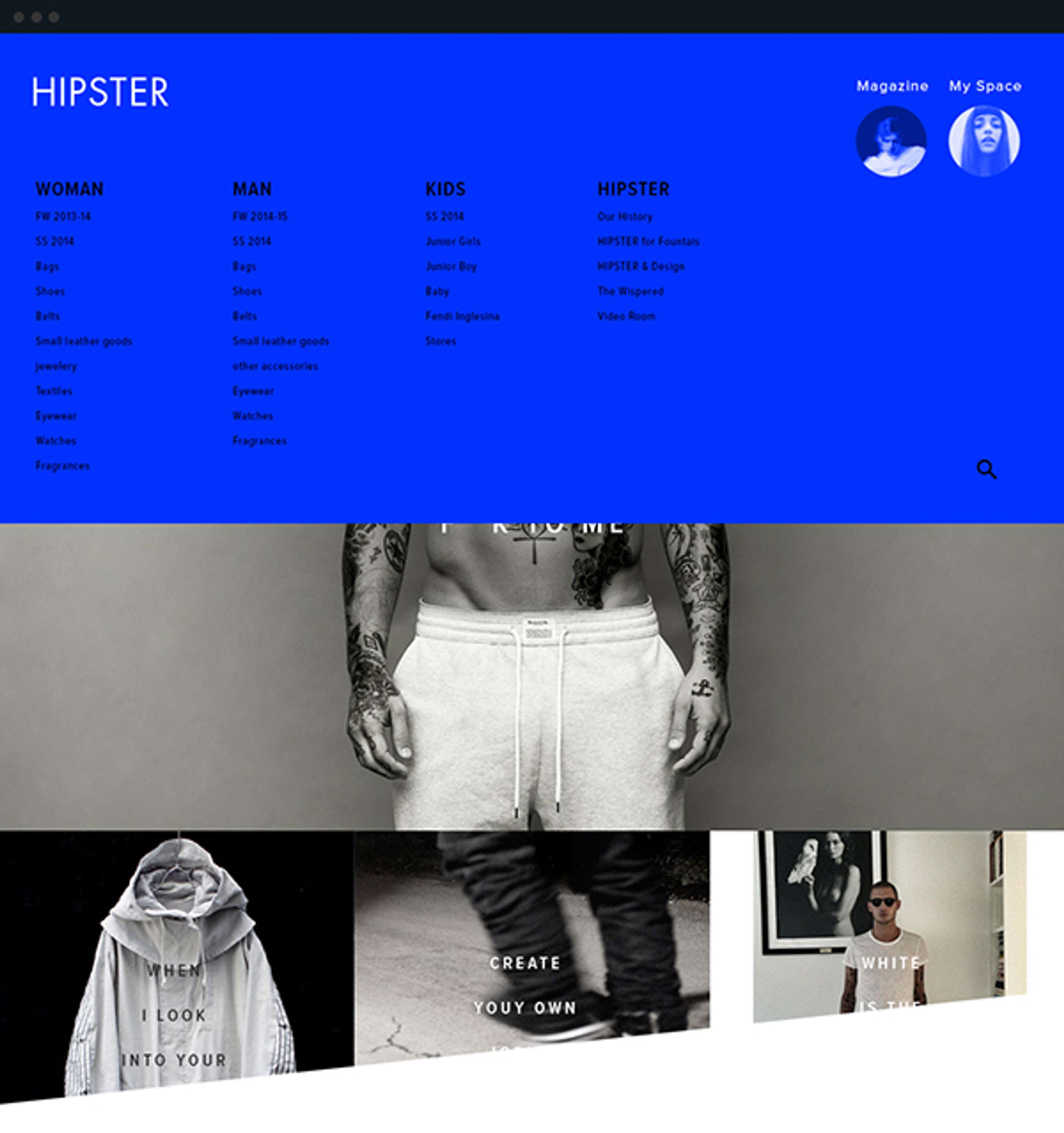 Hipster e-Commerce by Andrea Abascia