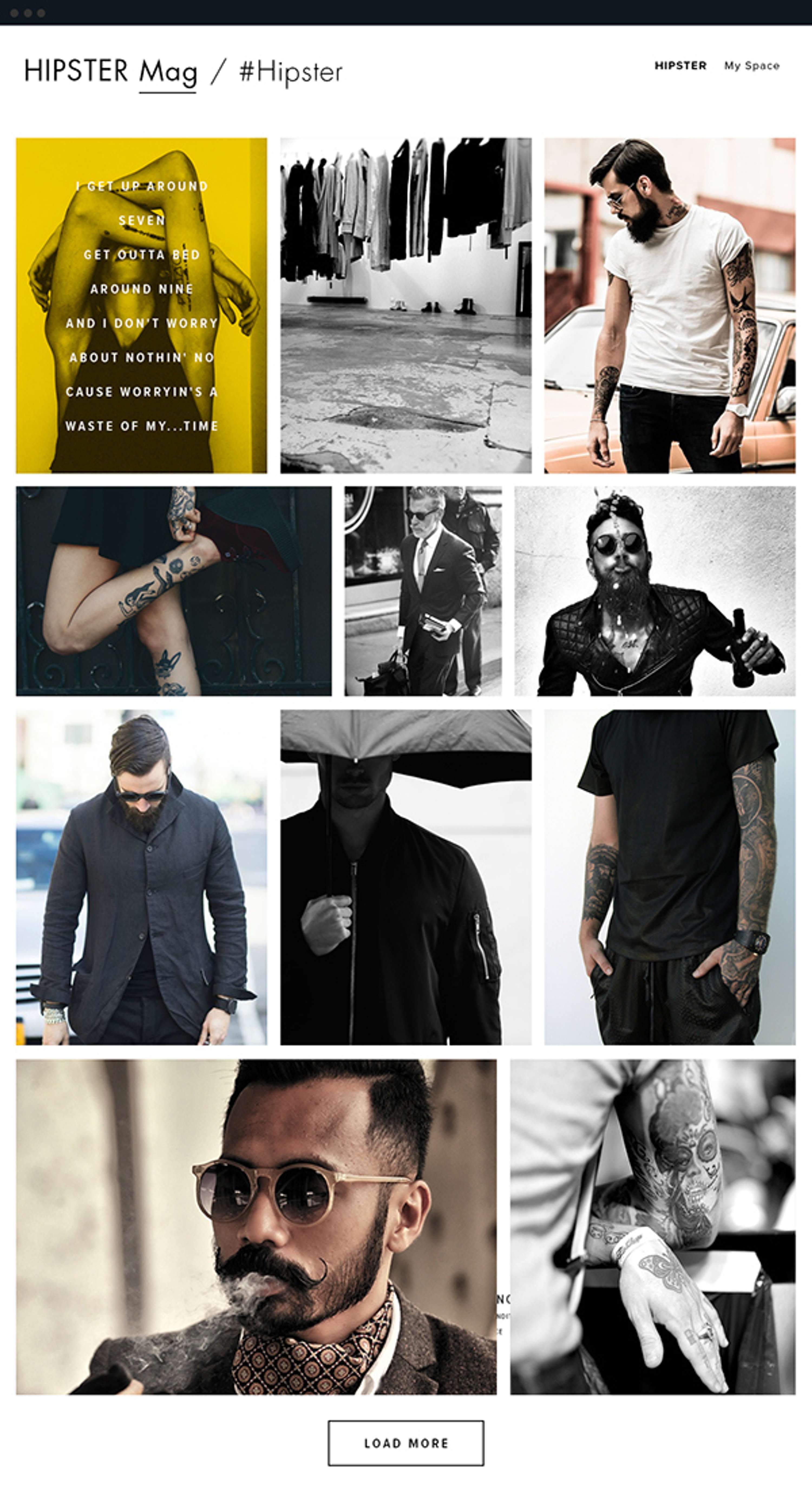 Hipster e-Commerce by Andrea Abascia